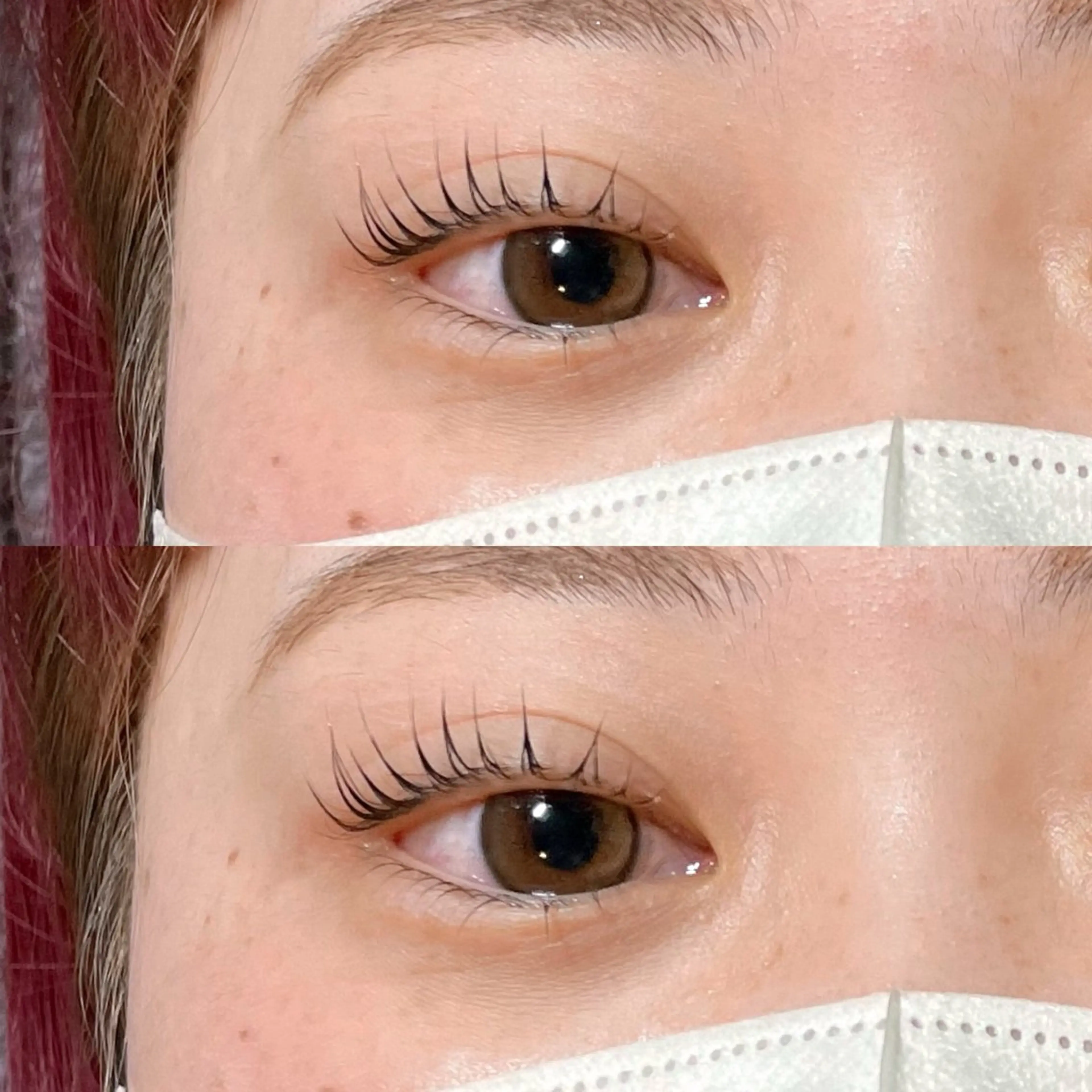 マツエク・マツパ パリジェンヌラッシュリフト scarlet asahiのマツエク・マツパデザイン