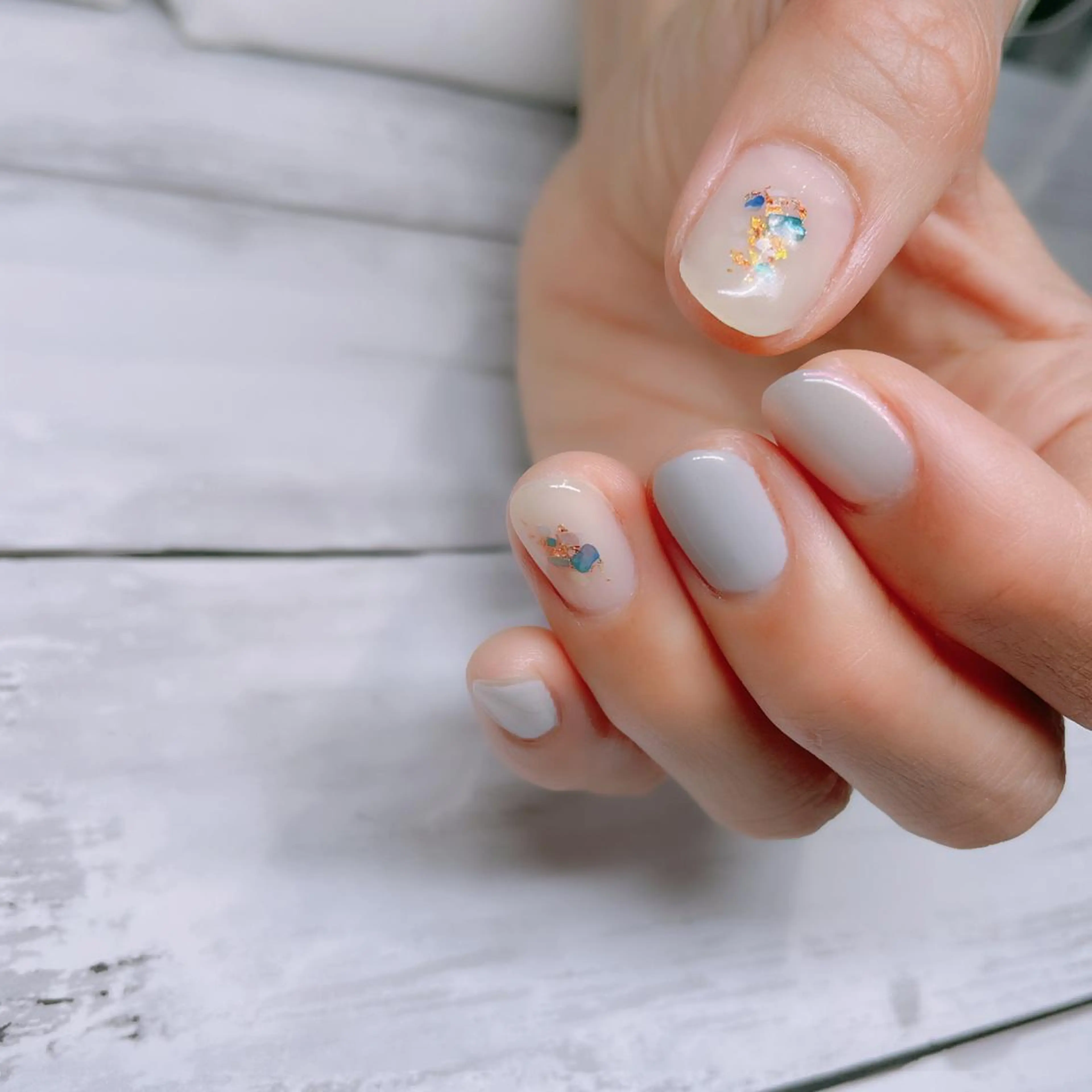 ネイル Aim* 深爪・自爪育成専門店のネイルデザイン