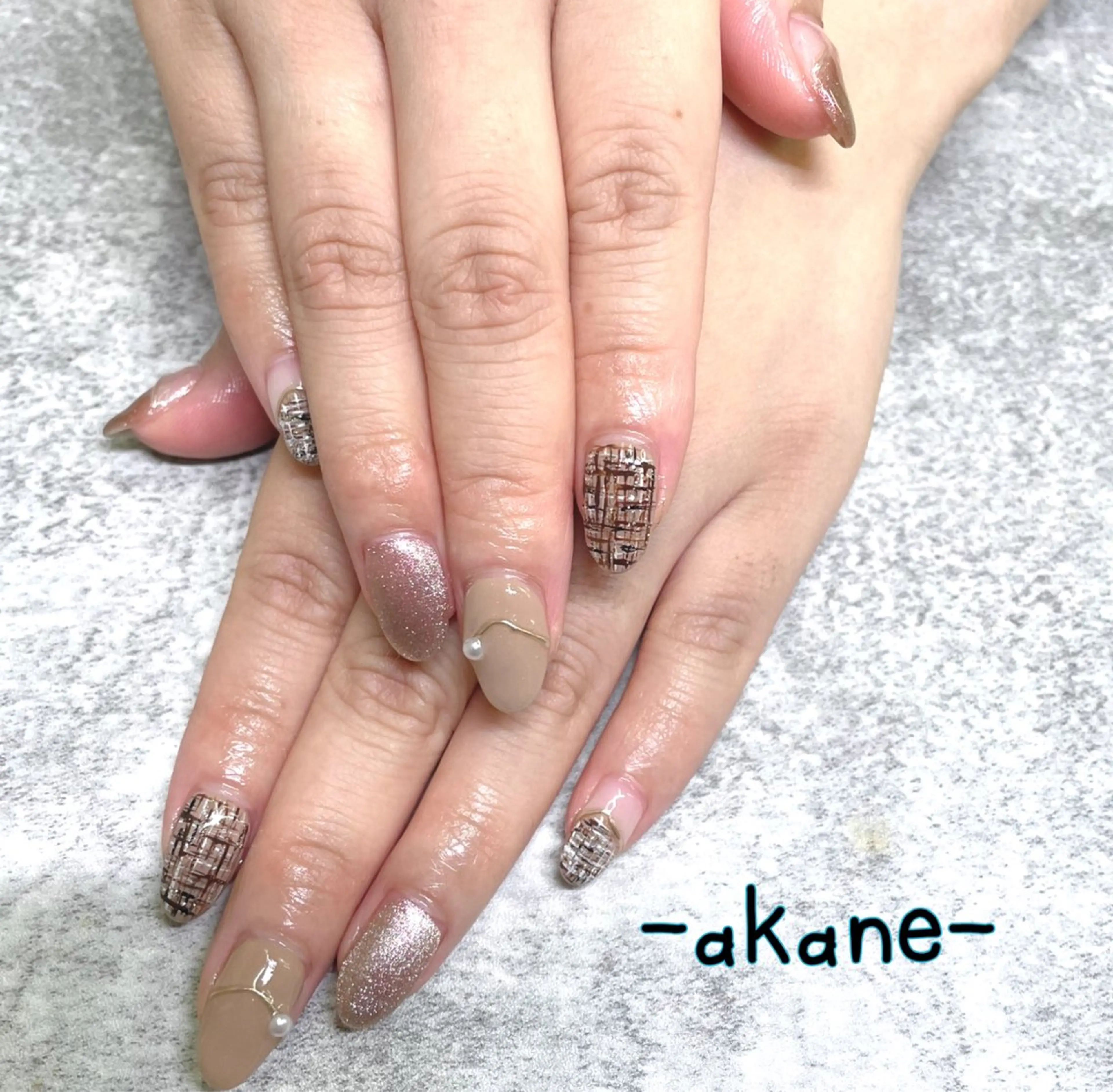 ネイル Angeli⭐︎ AKANEのネイルデザイン