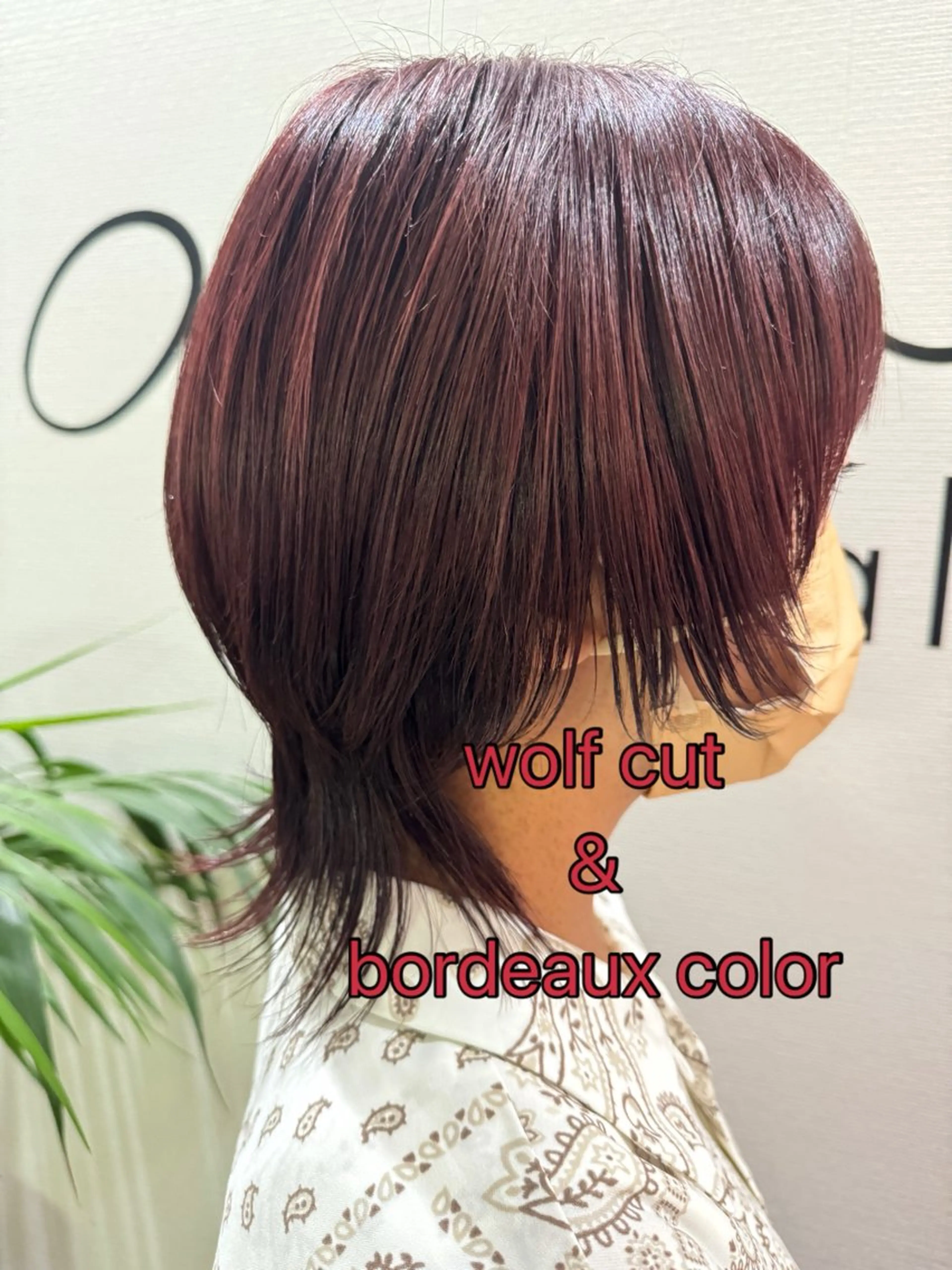 ケアカラーの写真