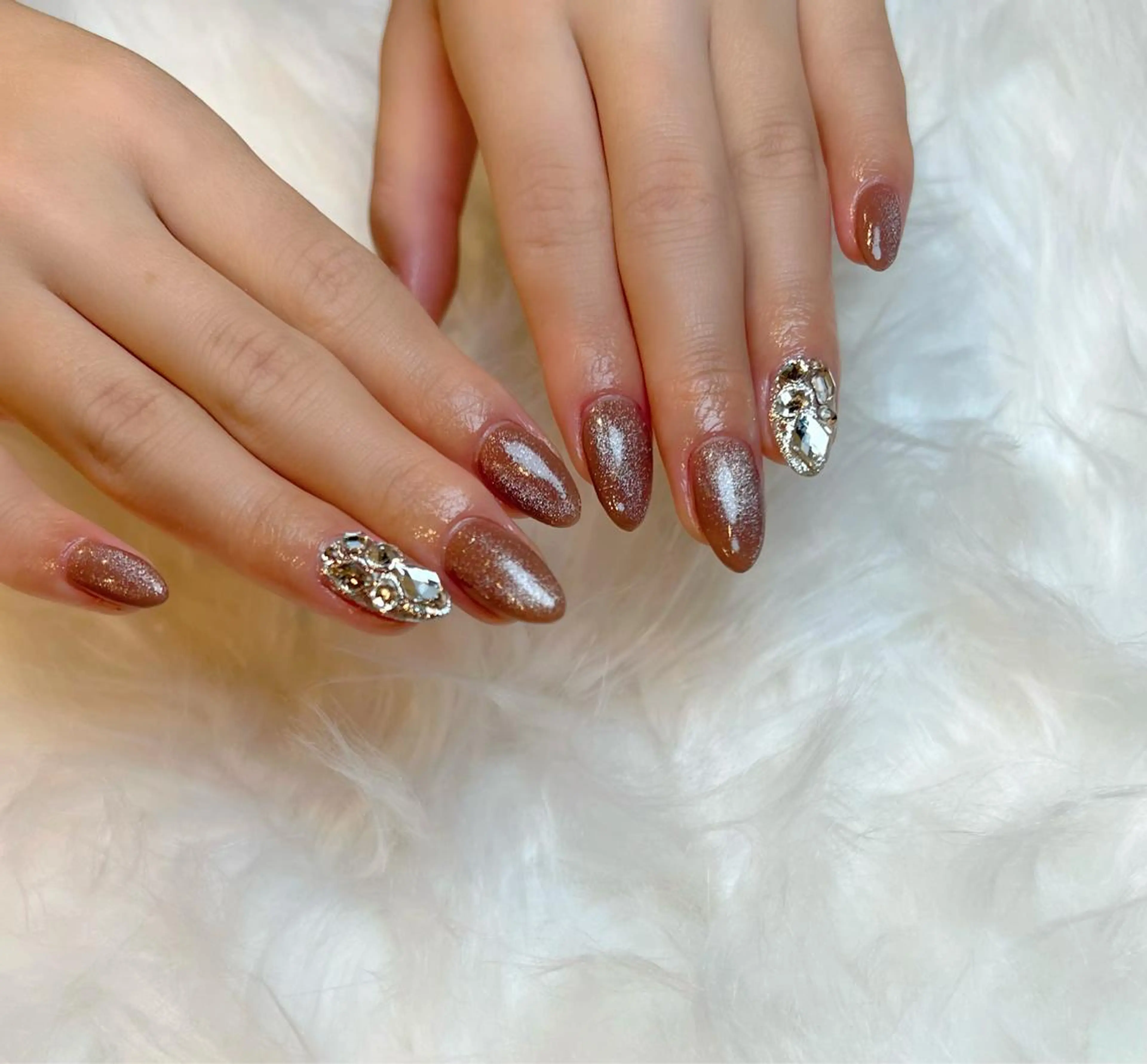 ネイル ジェルネイル マグネットネイル Lino+ ネイル&よもぎ蒸しのネイルデザイン