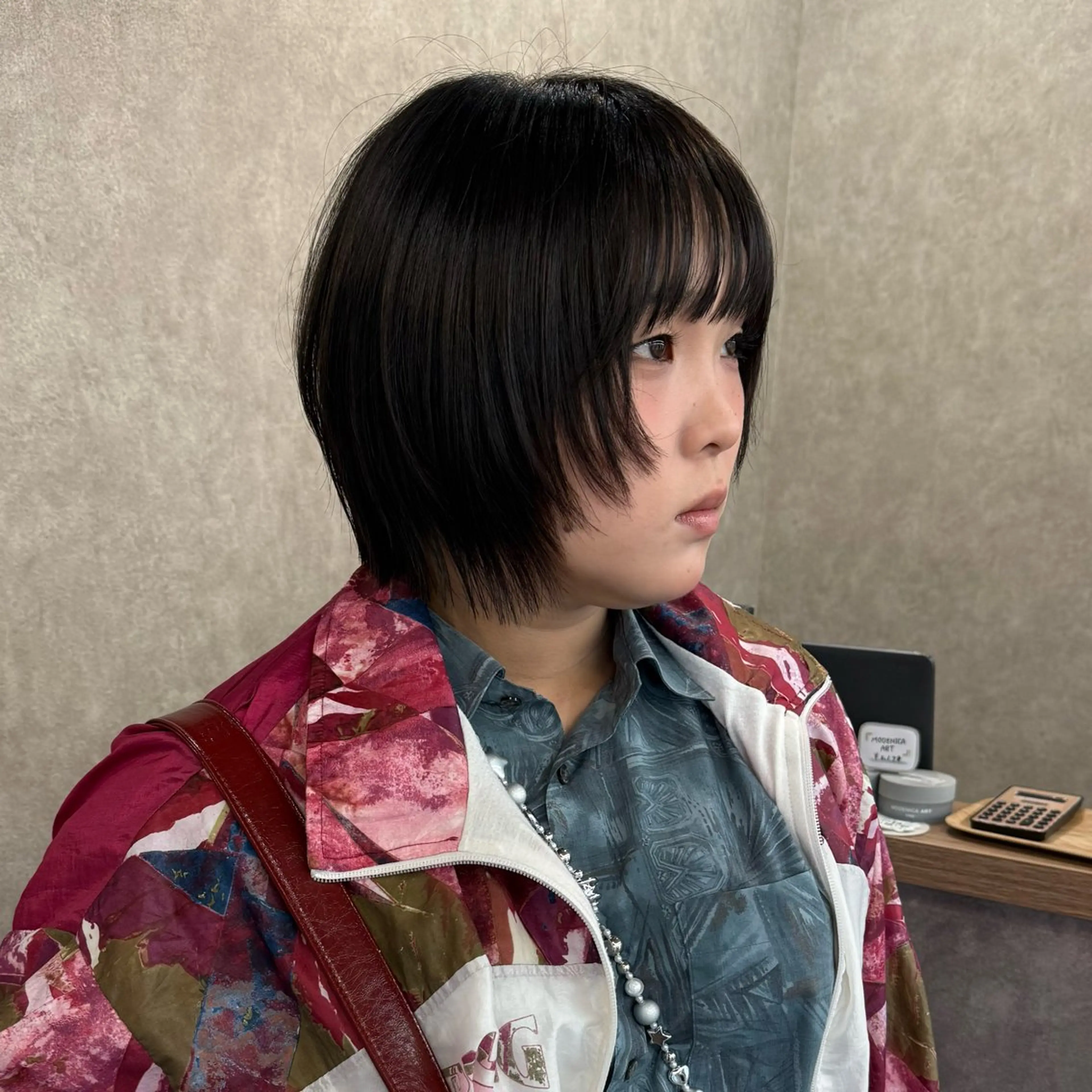 ショート カット 丸みショート🧸 積田 佳奈のヘアスタイル