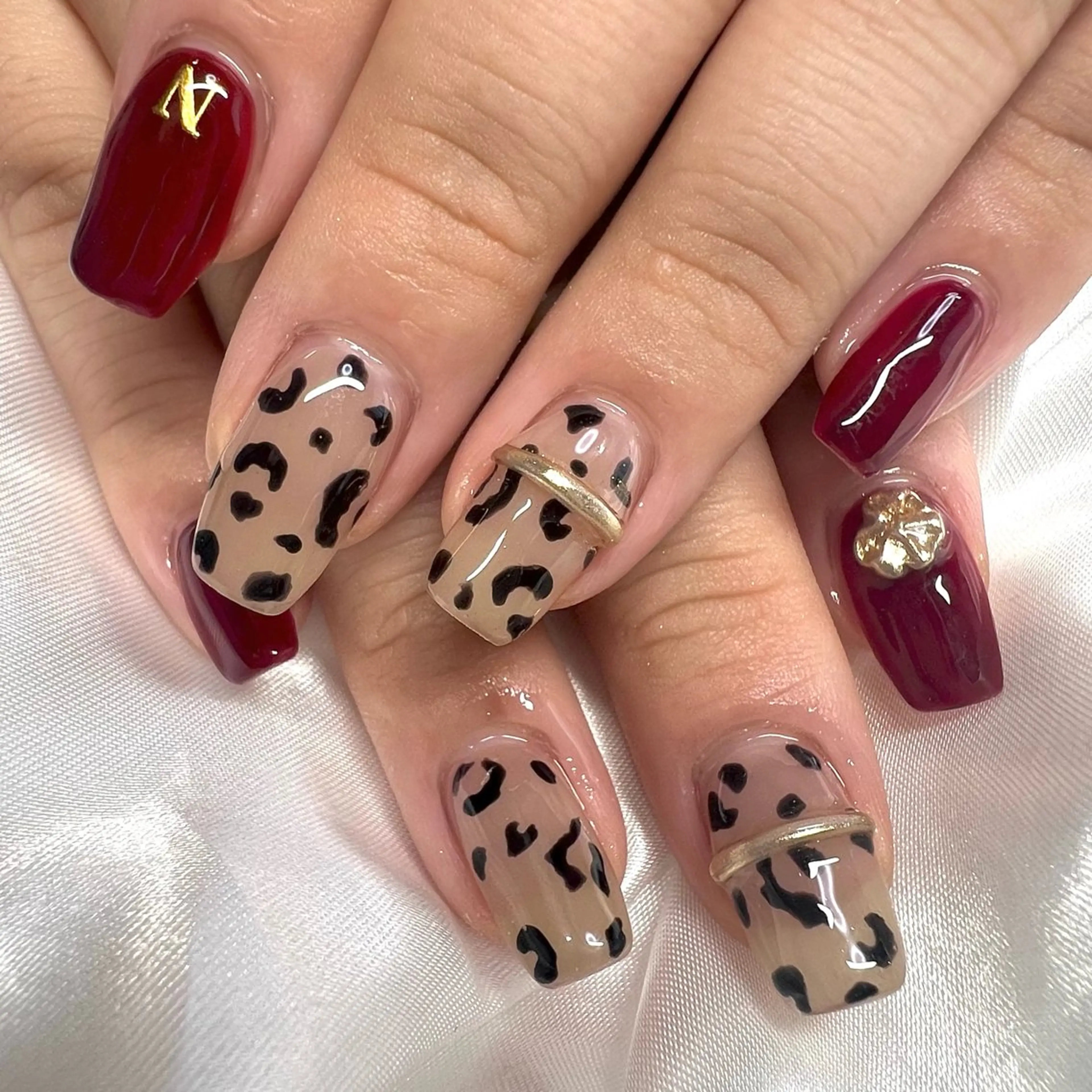 アニマルネイルデザイン🦓💅の写真