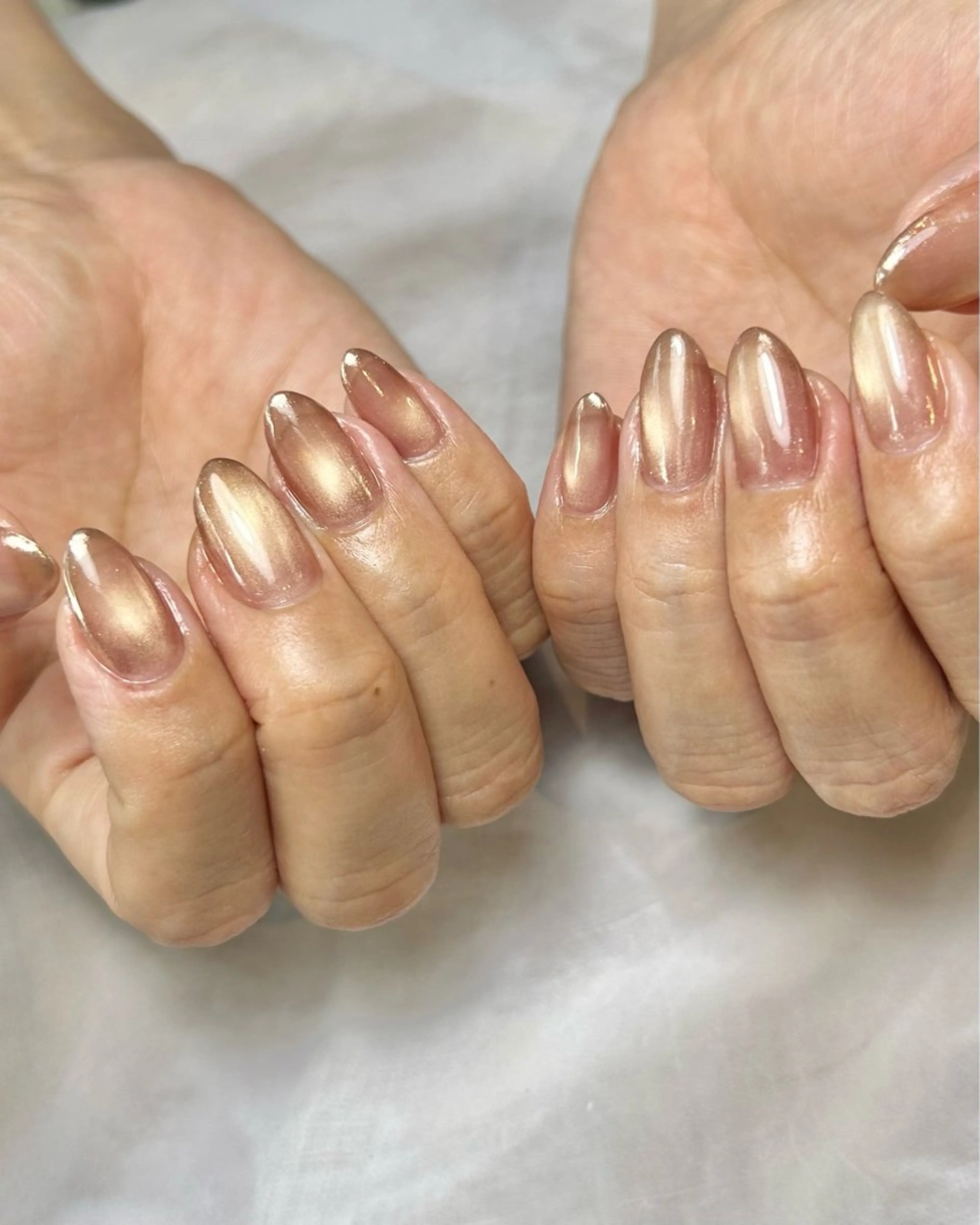 ネイル ミラーネイル ハンドネイル Reflection marikoのネイルデザイン