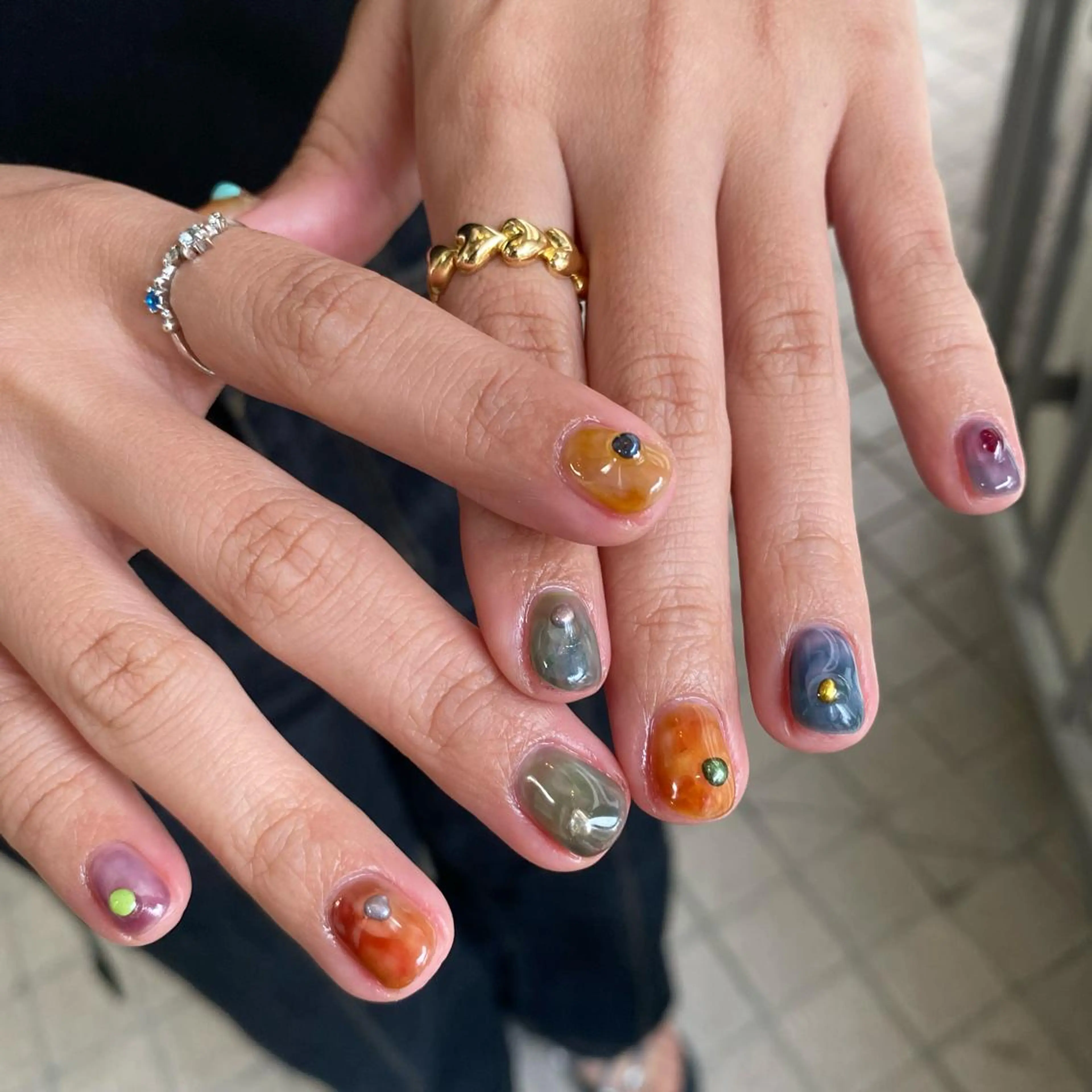 ネイル ハンドネイル nable.所属・栗林 実莉のネイルデザイン