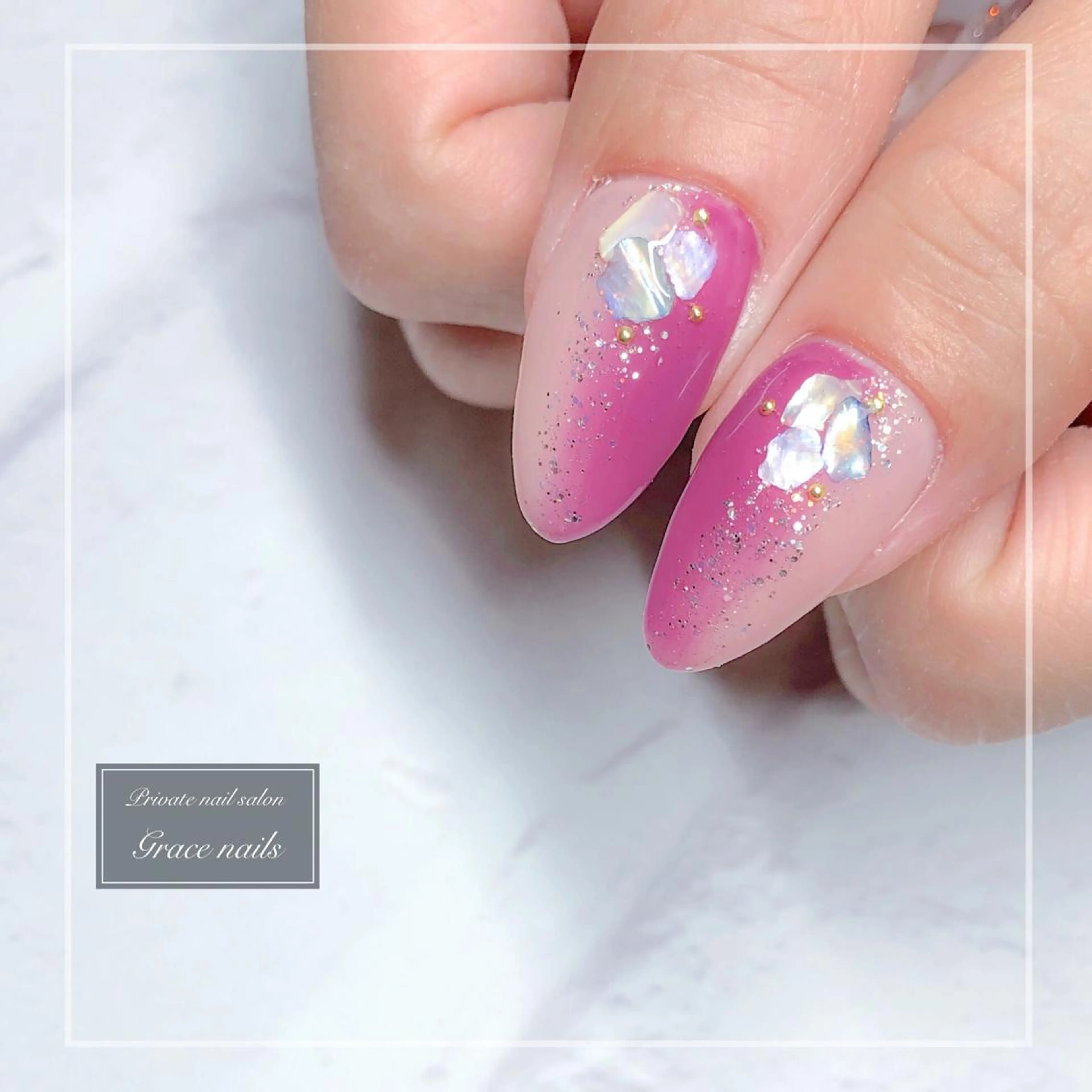 ネイル ハンドネイル GRACE NAILSのネイルデザイン