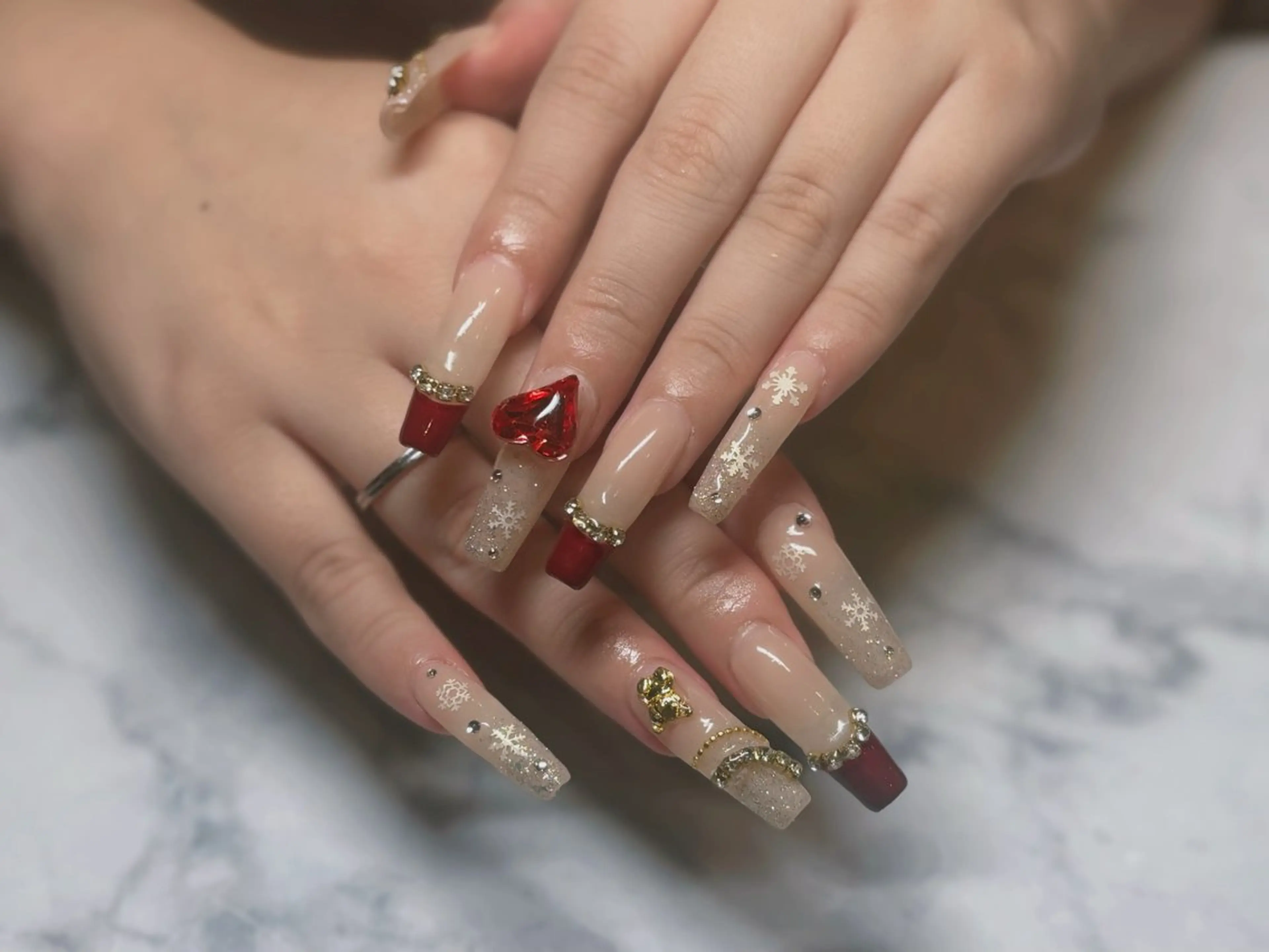 ネイル ハンドネイル 肥後joieange 心斎橋店のネイルデザイン