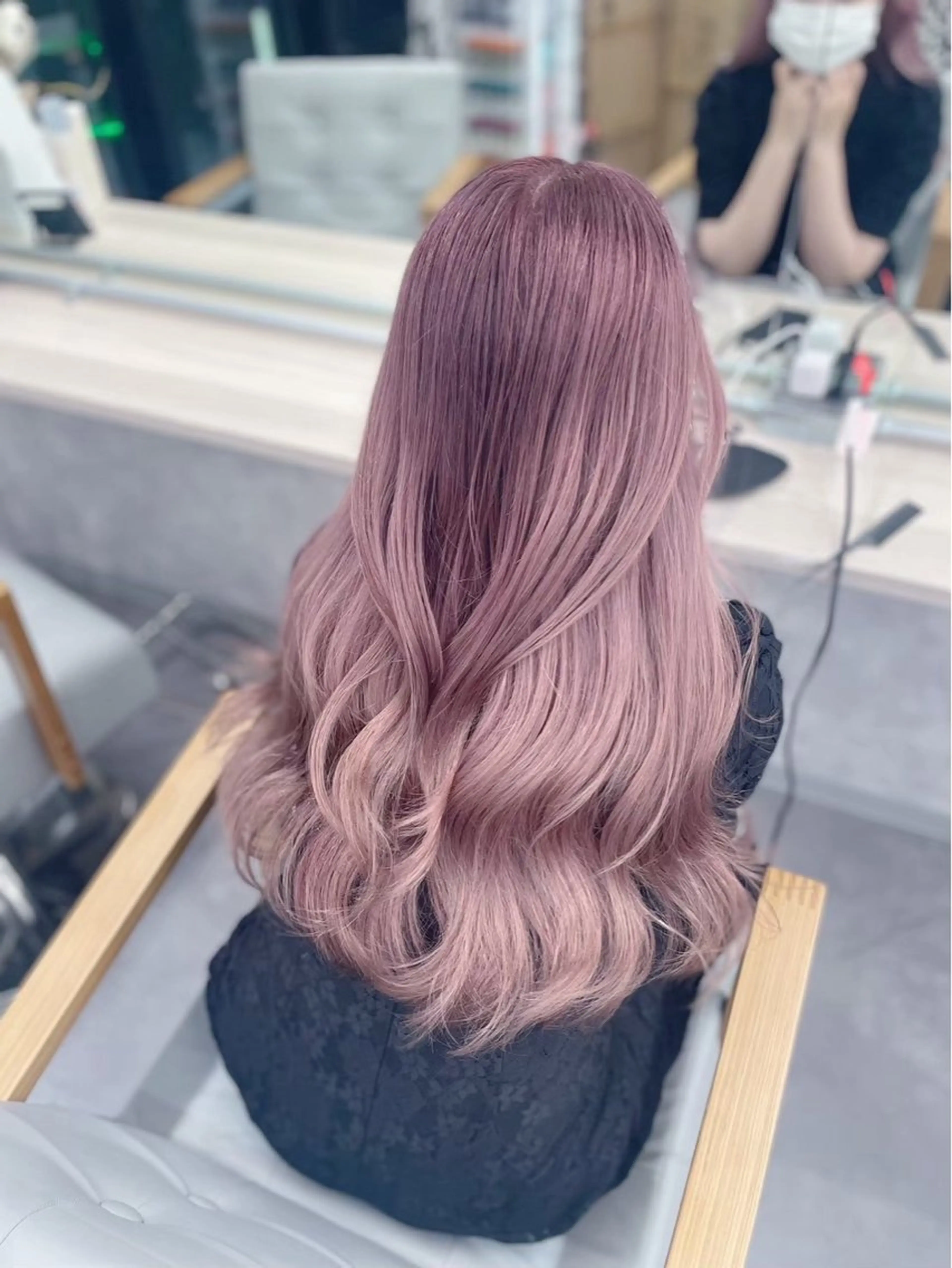 ロング カラー ハイトーンレイヤー 🦋🌷Shuriのヘアスタイル