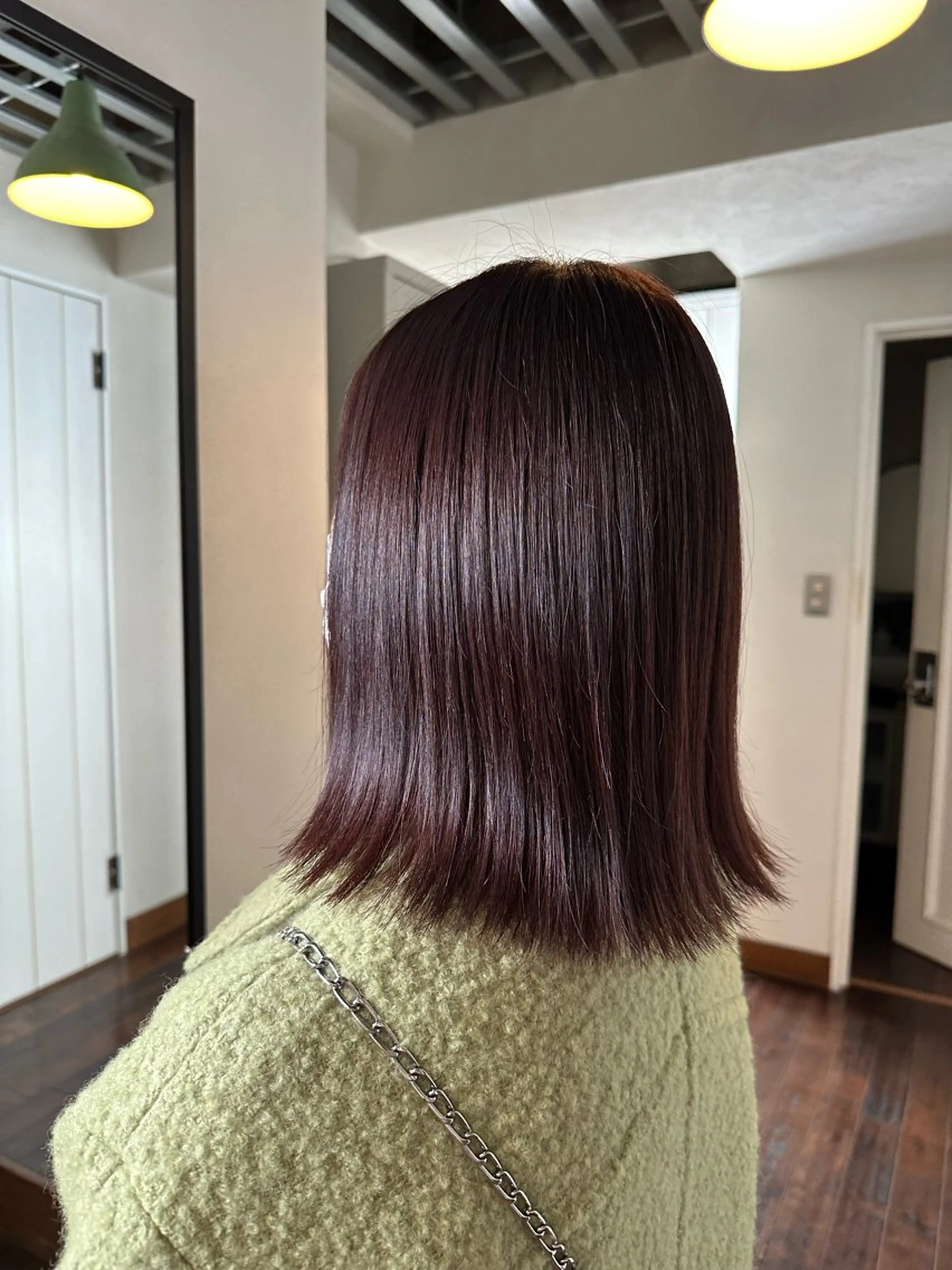 ミディアム 酸性ストレート no aのヘアスタイル