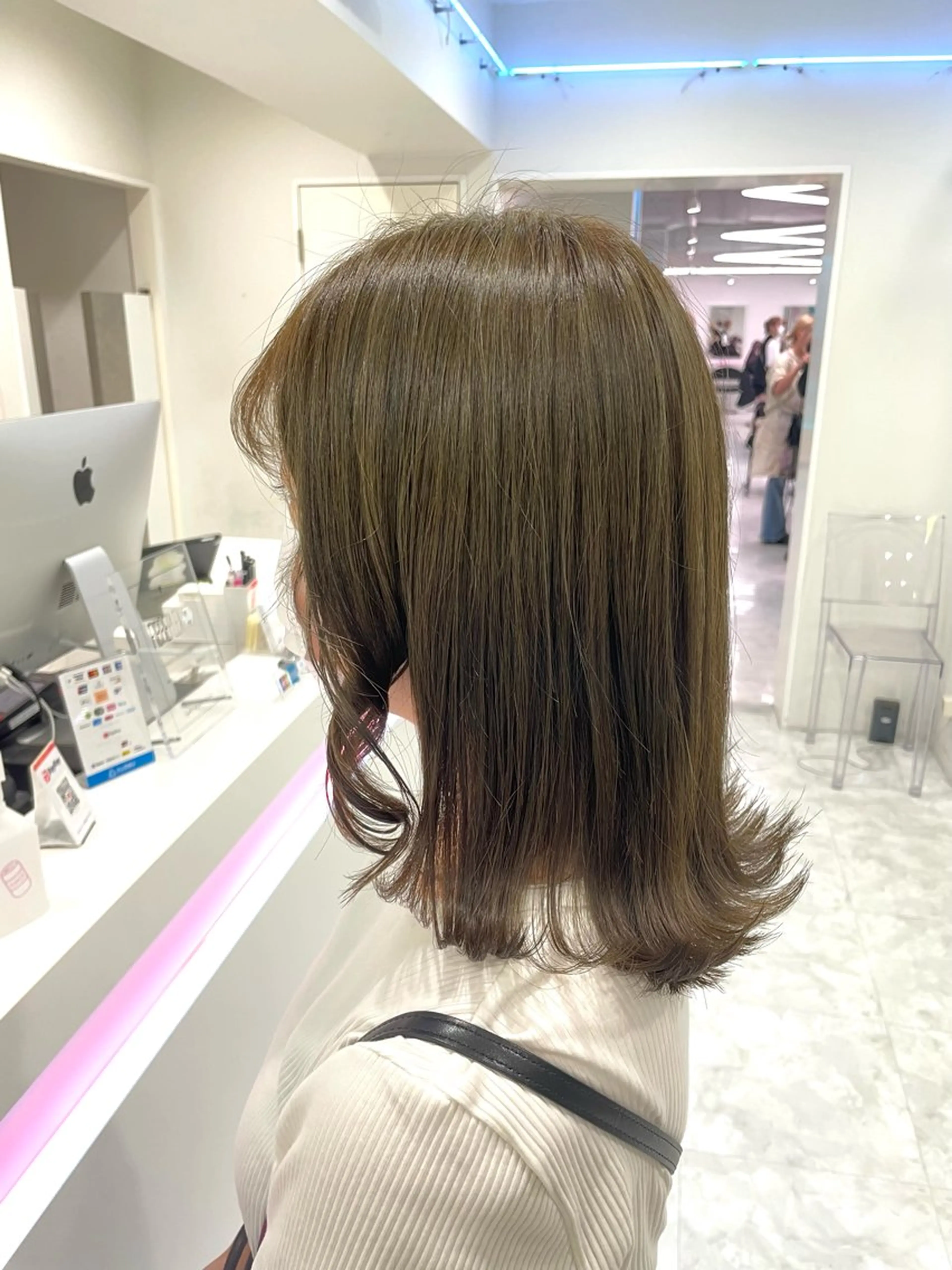 ミディアム 💍大人デザイン /ハイトーン♡リクトのヘアスタイル