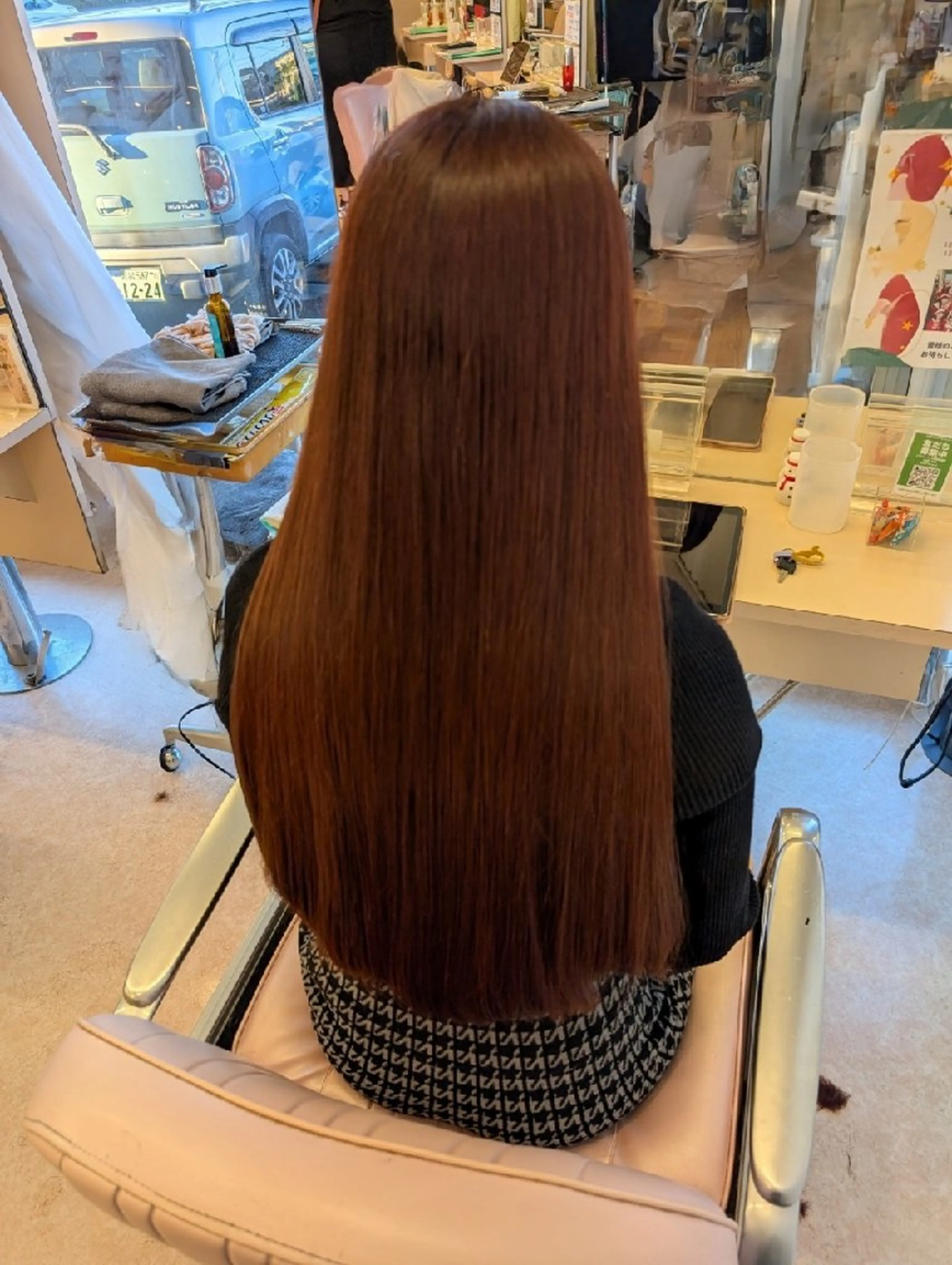 ロング 鈴木 優里花のヘアスタイル