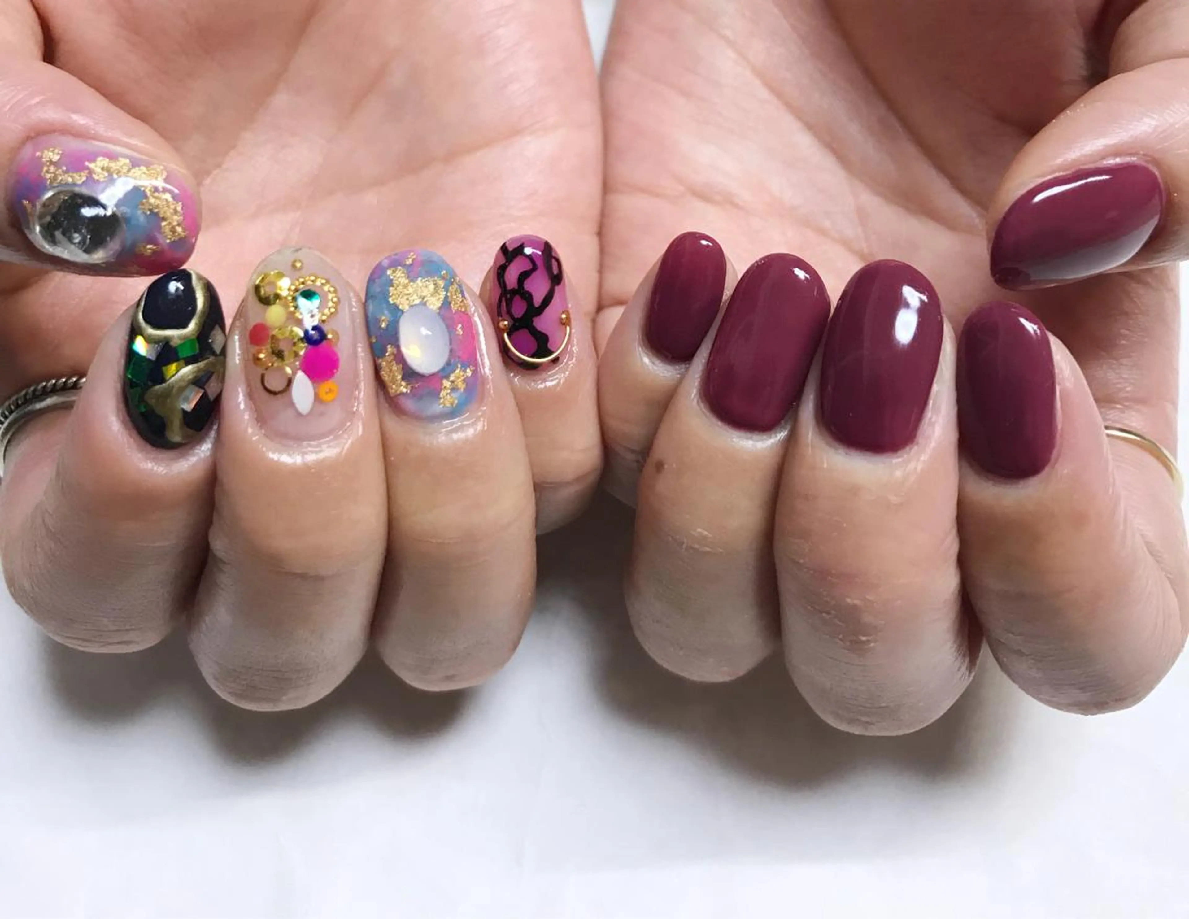 ネイル ハンドネイル nail salon en familleのネイルデザイン