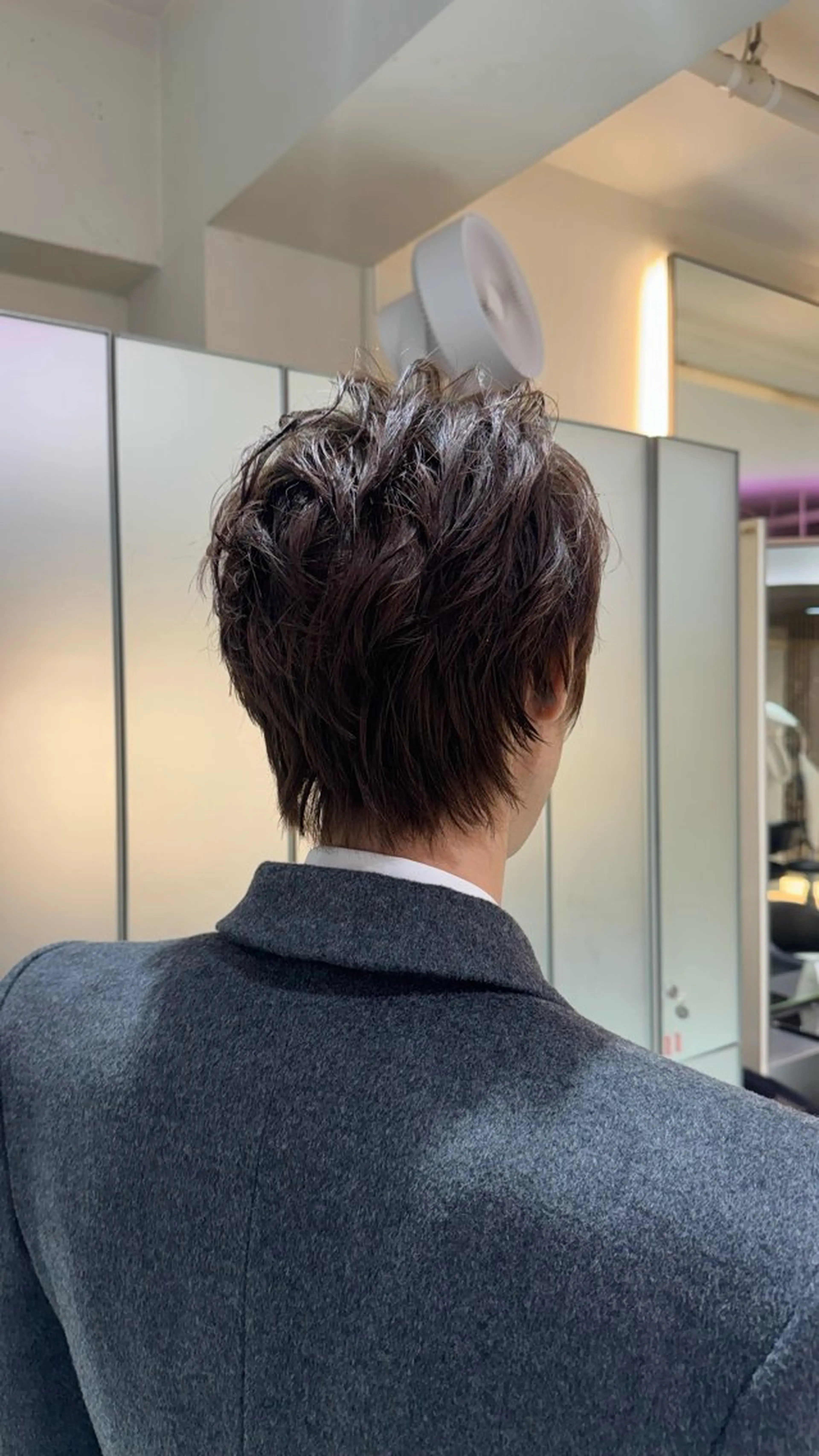 ショート メンズ カット ジャンクロードビギン 下北沢店所属・ルナ/モデル募集🎀 /バレイヤージュのヘアスタイル