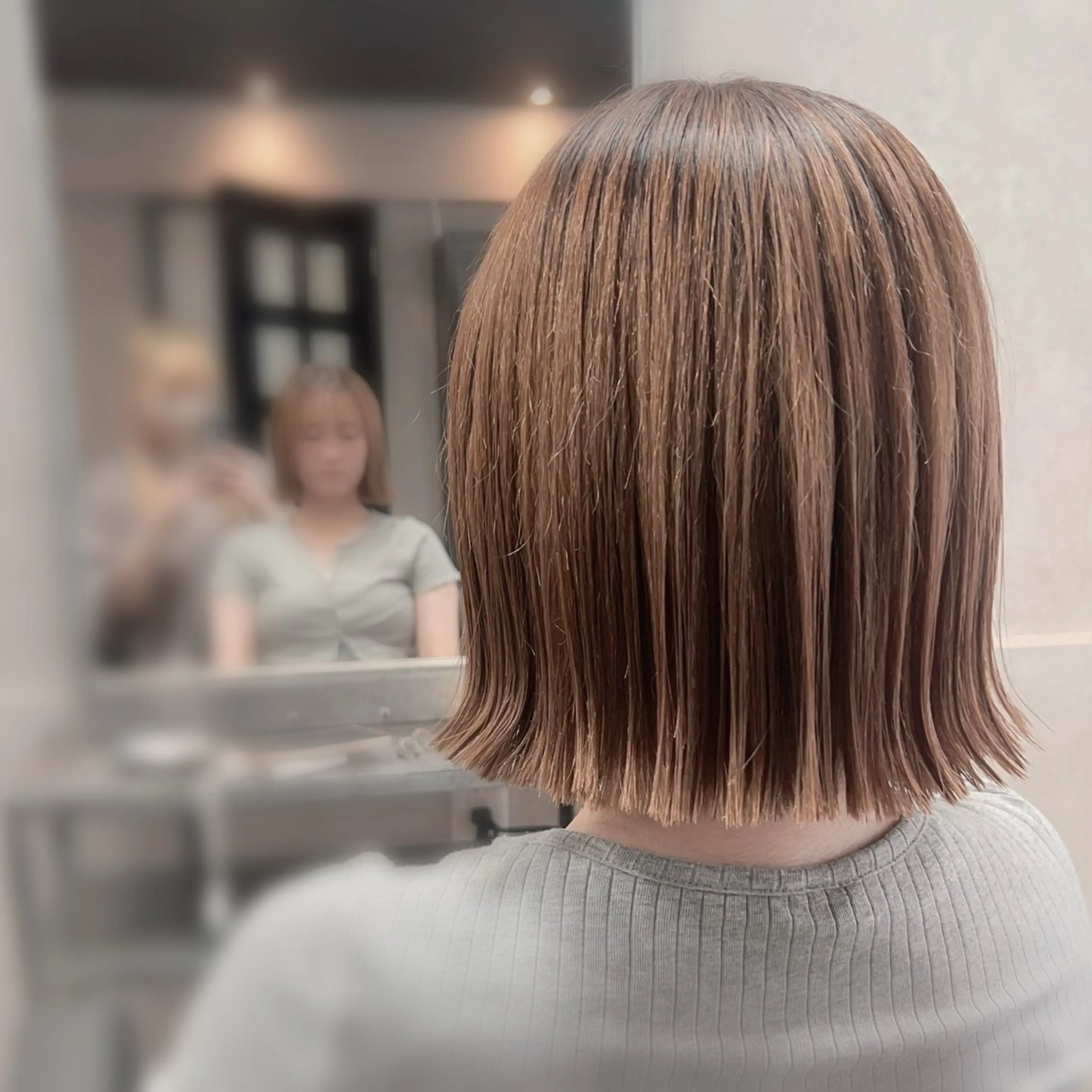 ミディアム est 🫧miyuのヘアスタイル