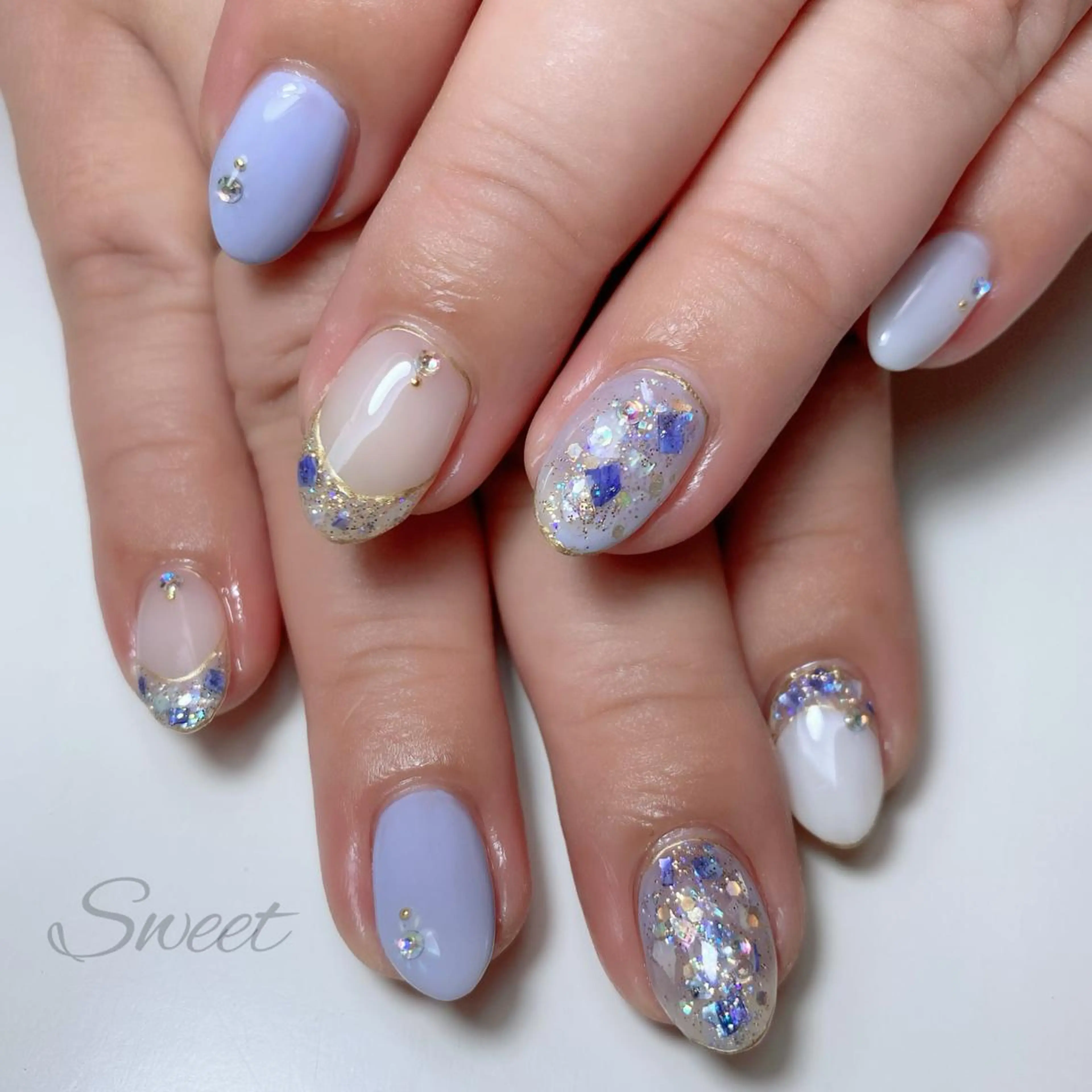 ネイル sweet 仲野陽子のネイルデザイン