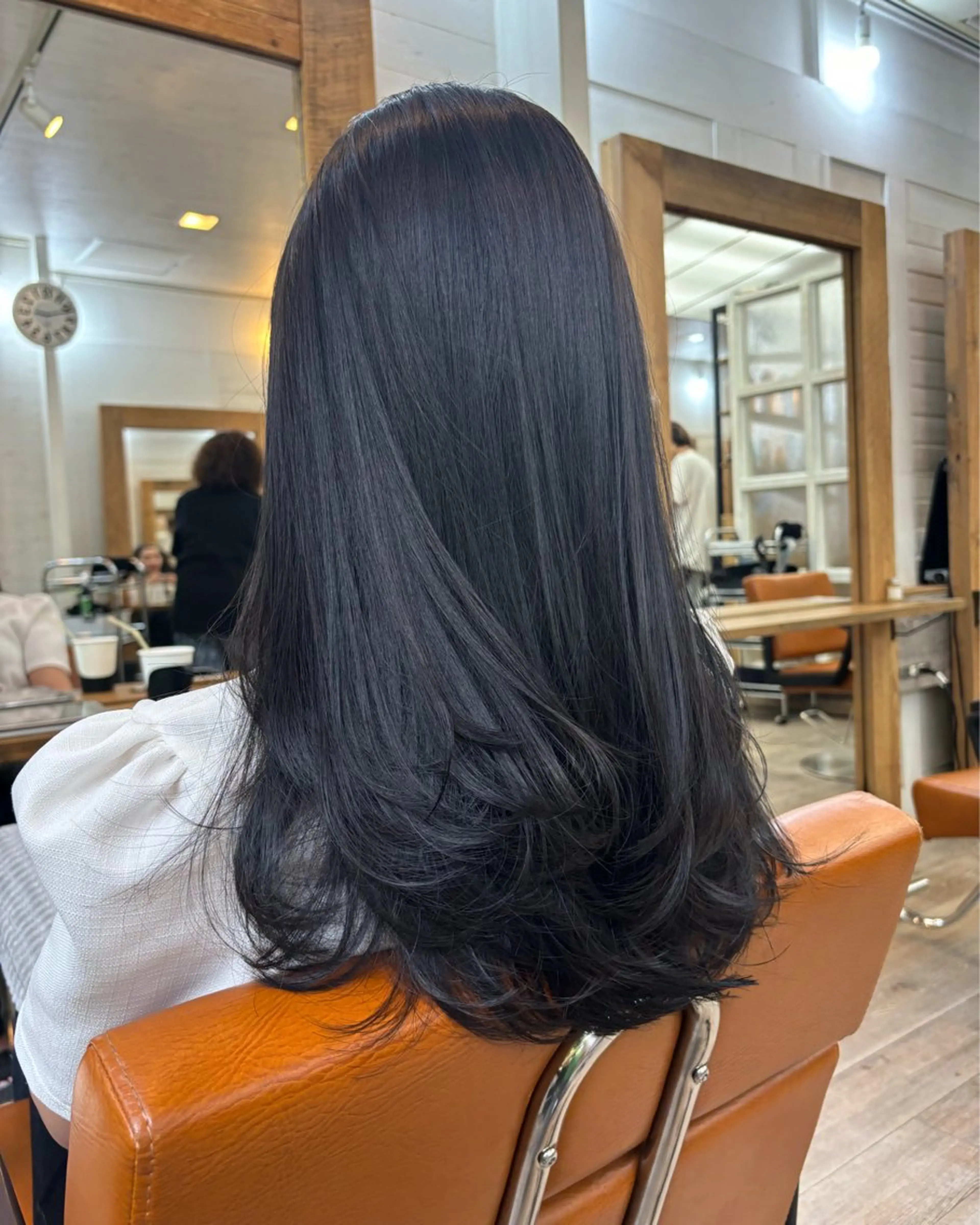 ロング カラー 広島/わかな/ヘア セット/オリーブのヘアスタイル