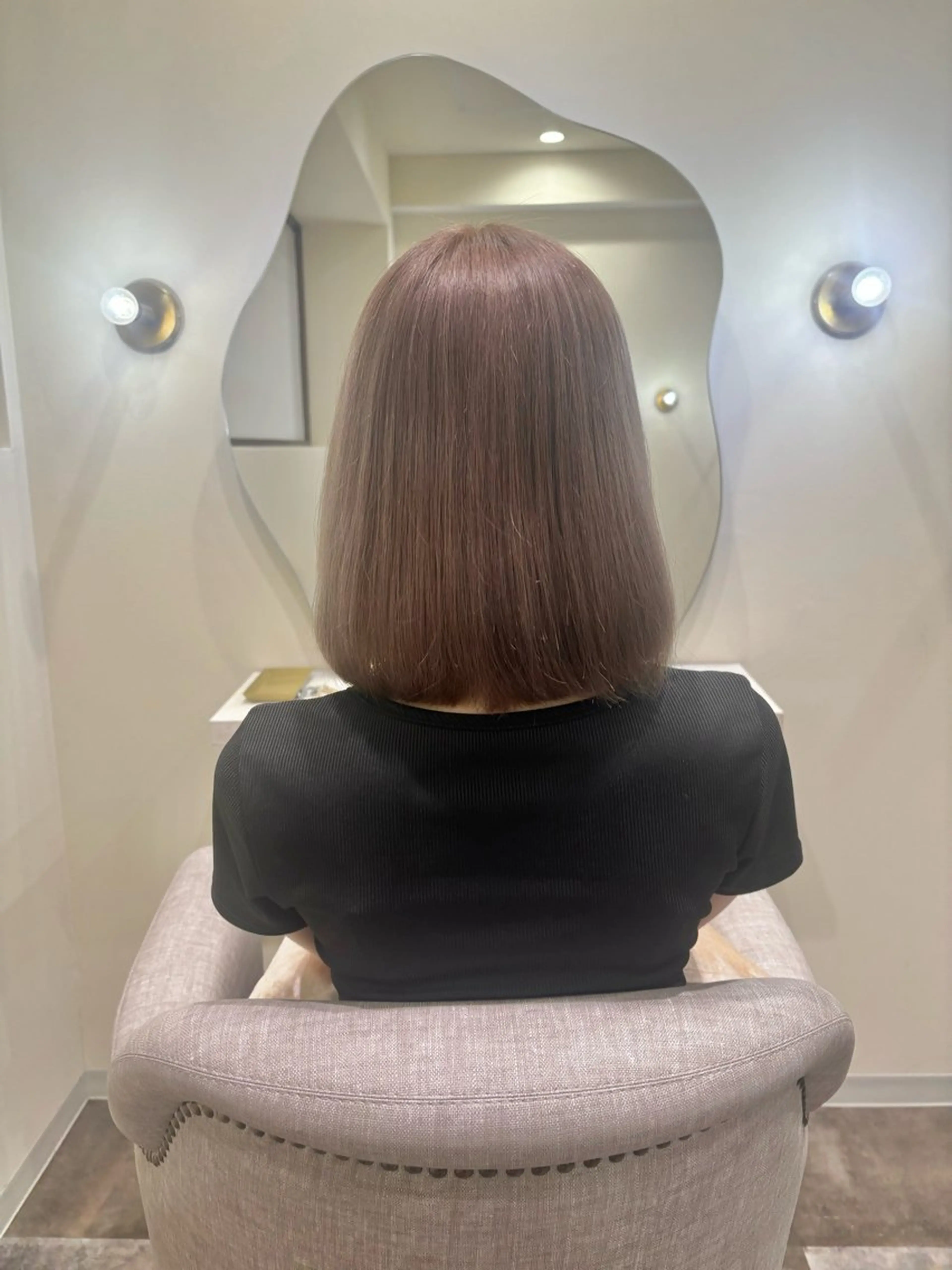 トリプルカラー+4stepトリートメント+ケアプロ(超音波アイロン)の写真