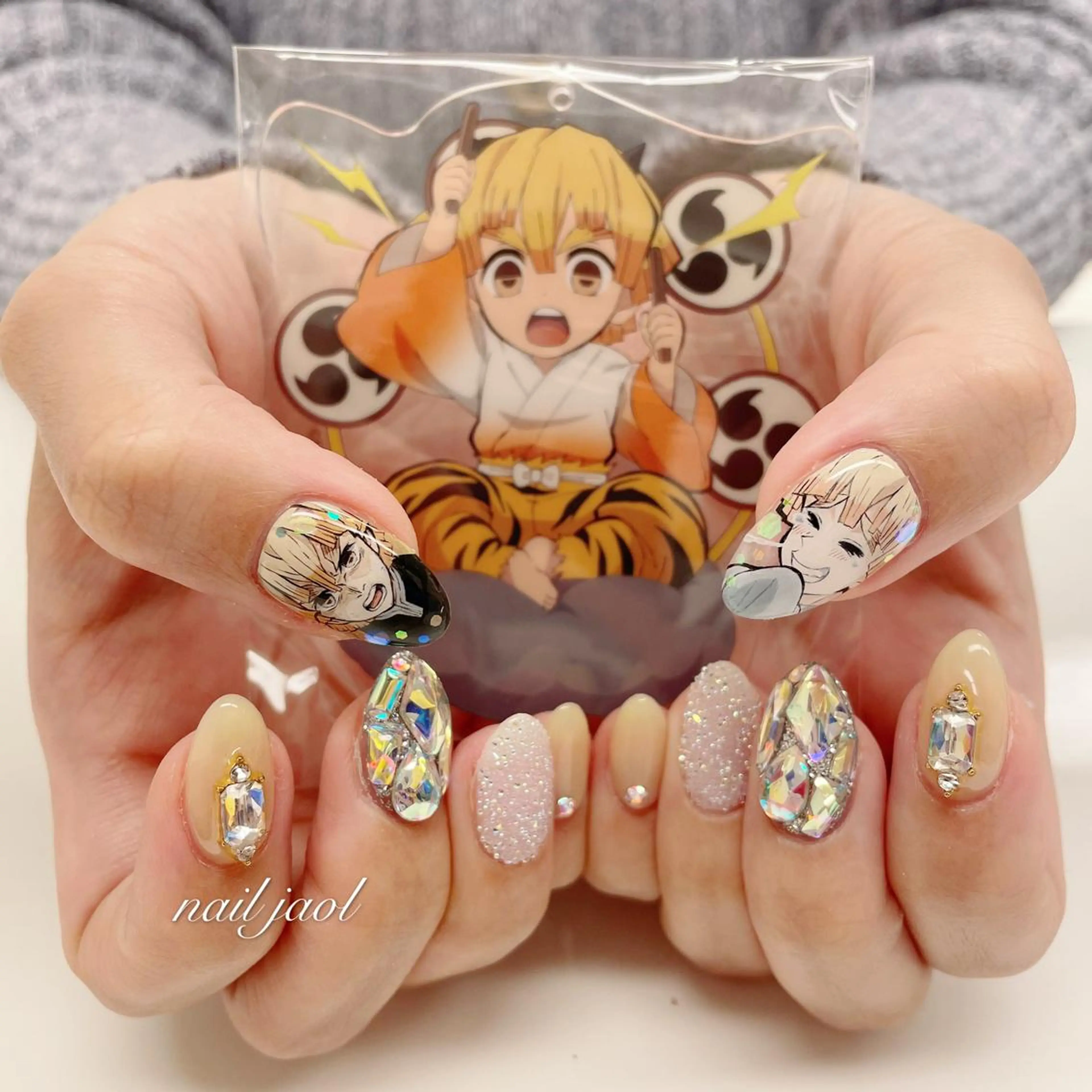 ミディアム nail jaol池袋店所属・ネイルJaol 池袋のネイルデザイン