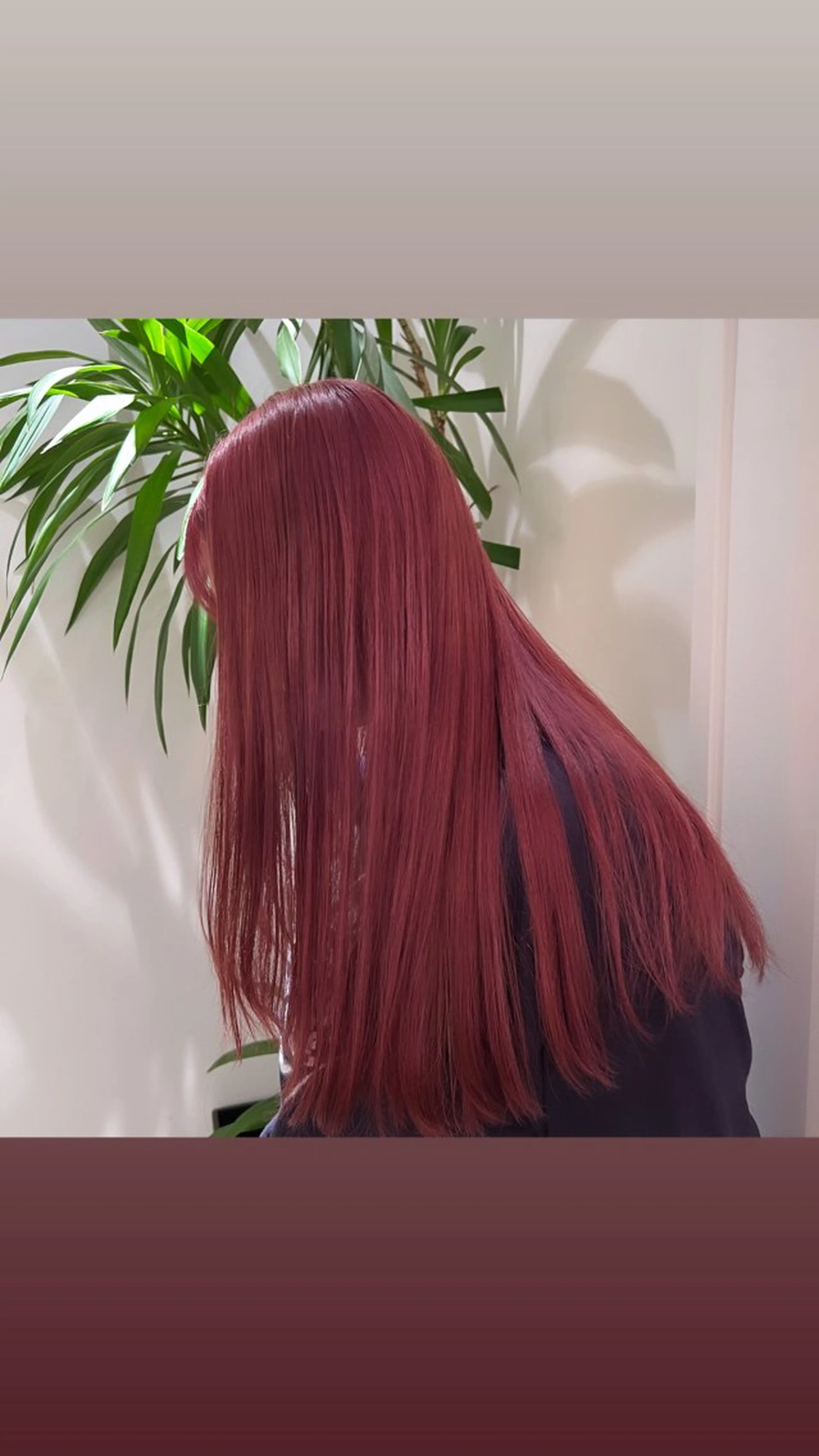 ロング 韓国レイヤーカット/ 美髪矯正/YUIのヘアスタイル