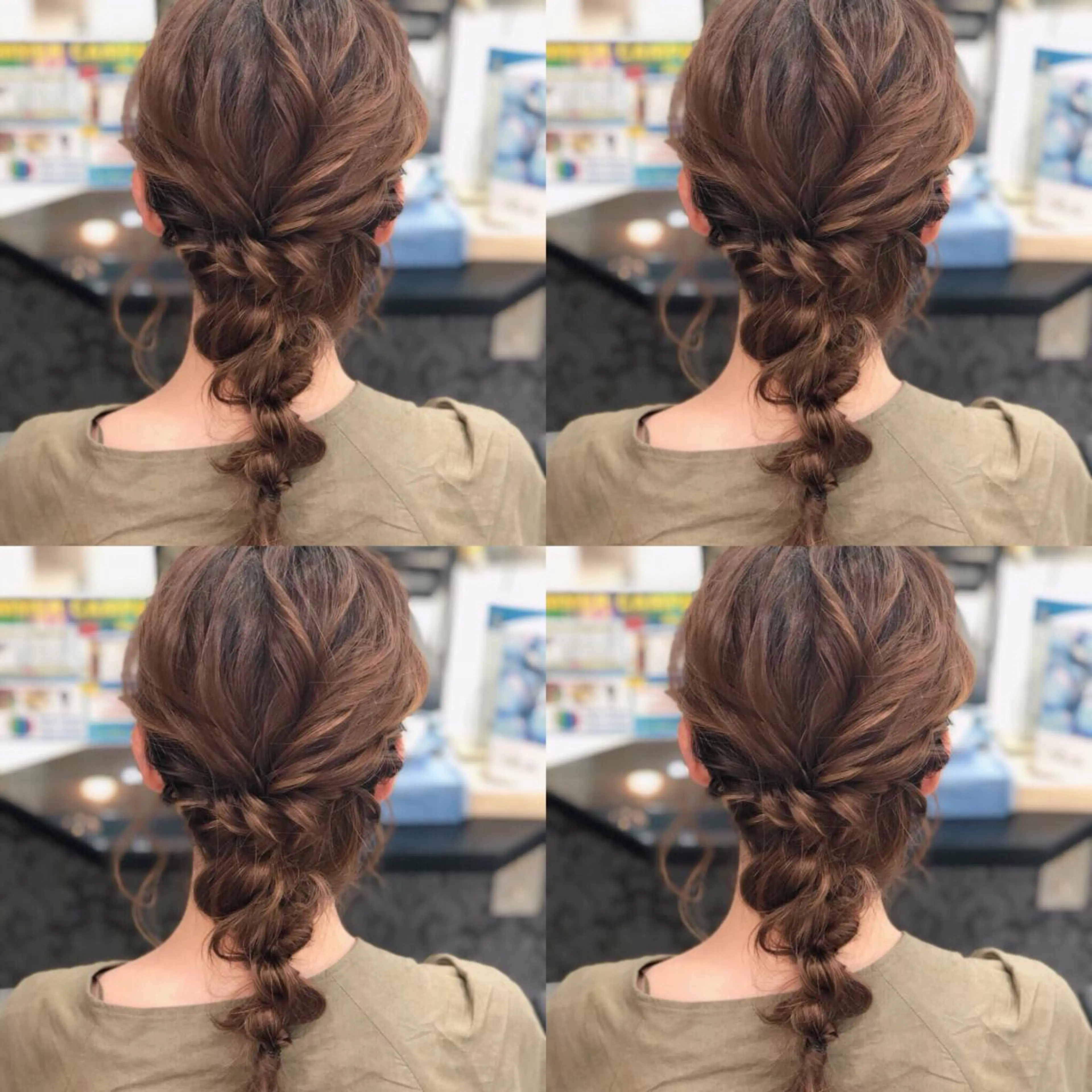 ミディアム ヘアアレンジ ヘアセット 🌷MAYU 🌷のヘアスタイル