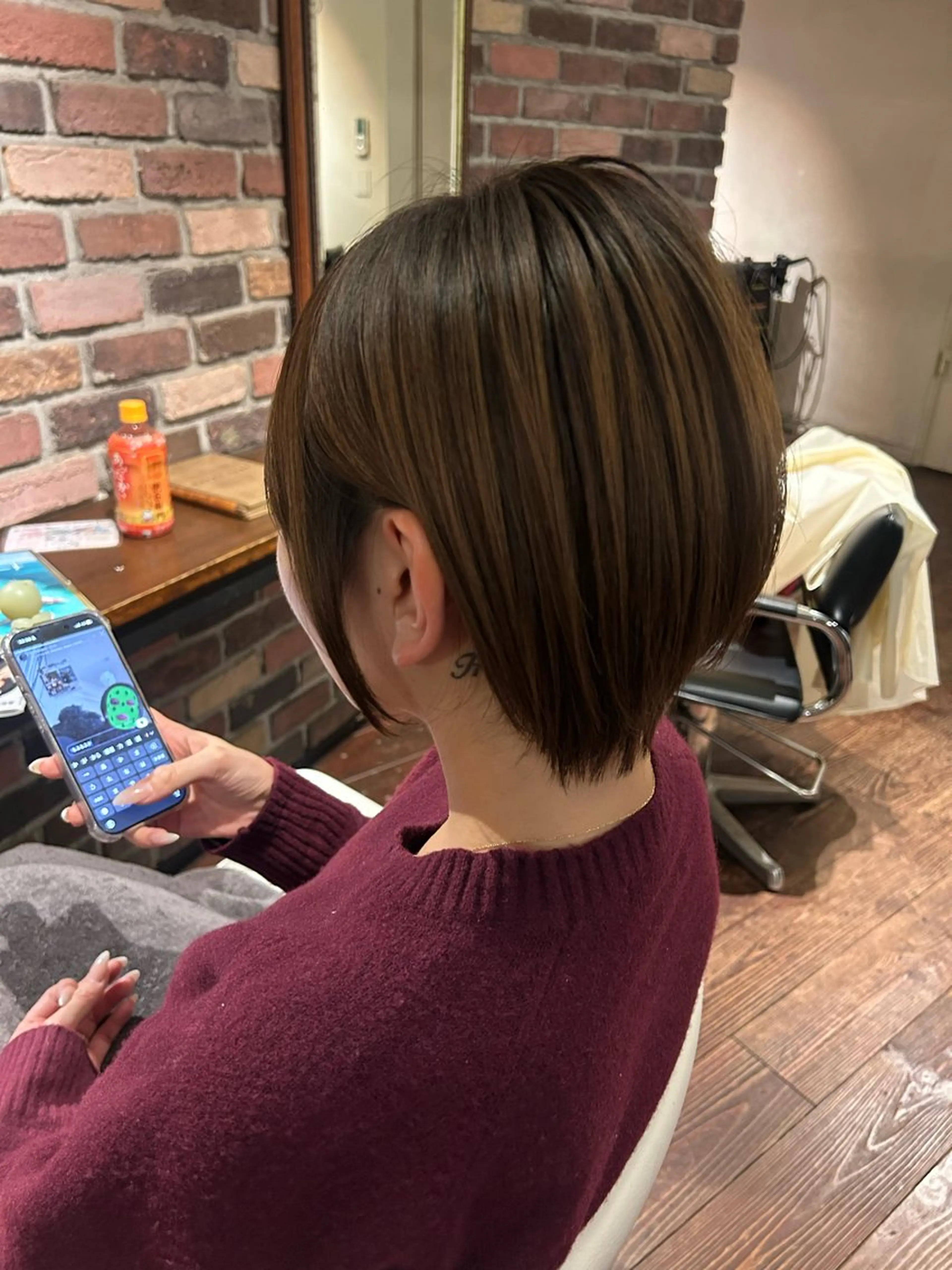 ショート 立川 萌凪のヘアスタイル