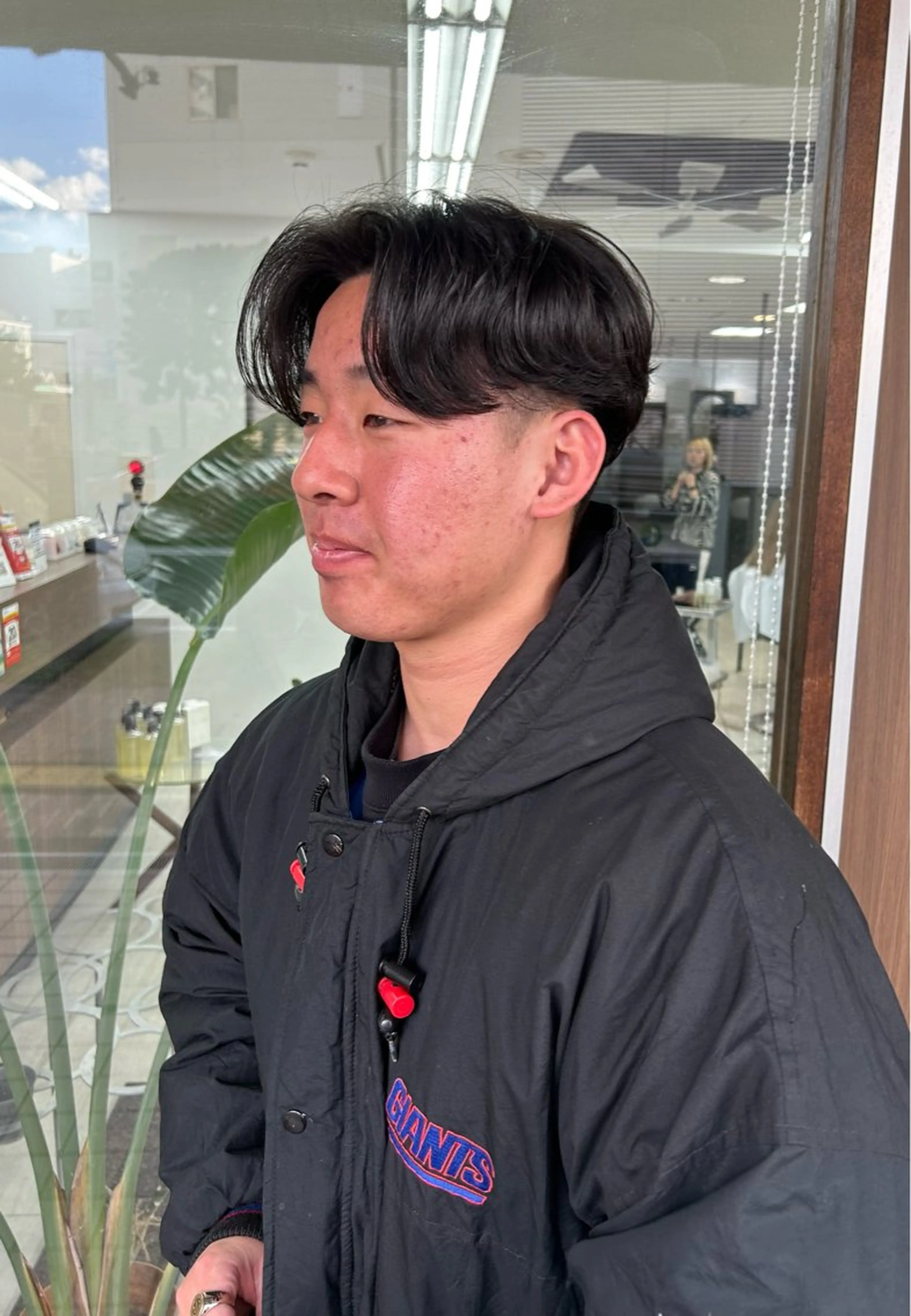 ショート パーマ メンズ メンズパーマ ニュアンスパーマ メンズパーマの達人 /タカシマ　ダイスケのヘアスタイル