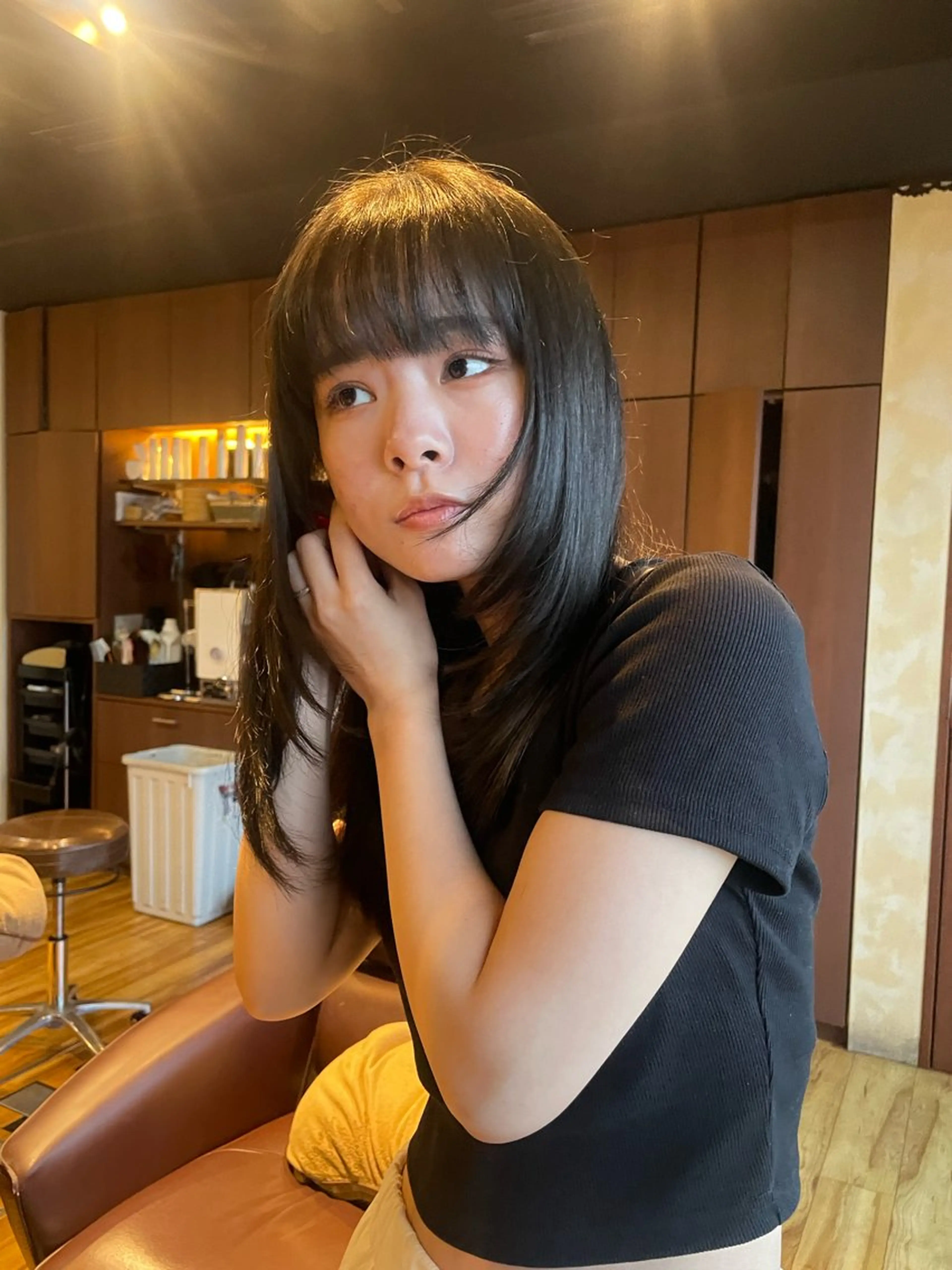 ロング レイヤー/透明感カラ ー/茅ヶ崎/momiのヘアスタイル