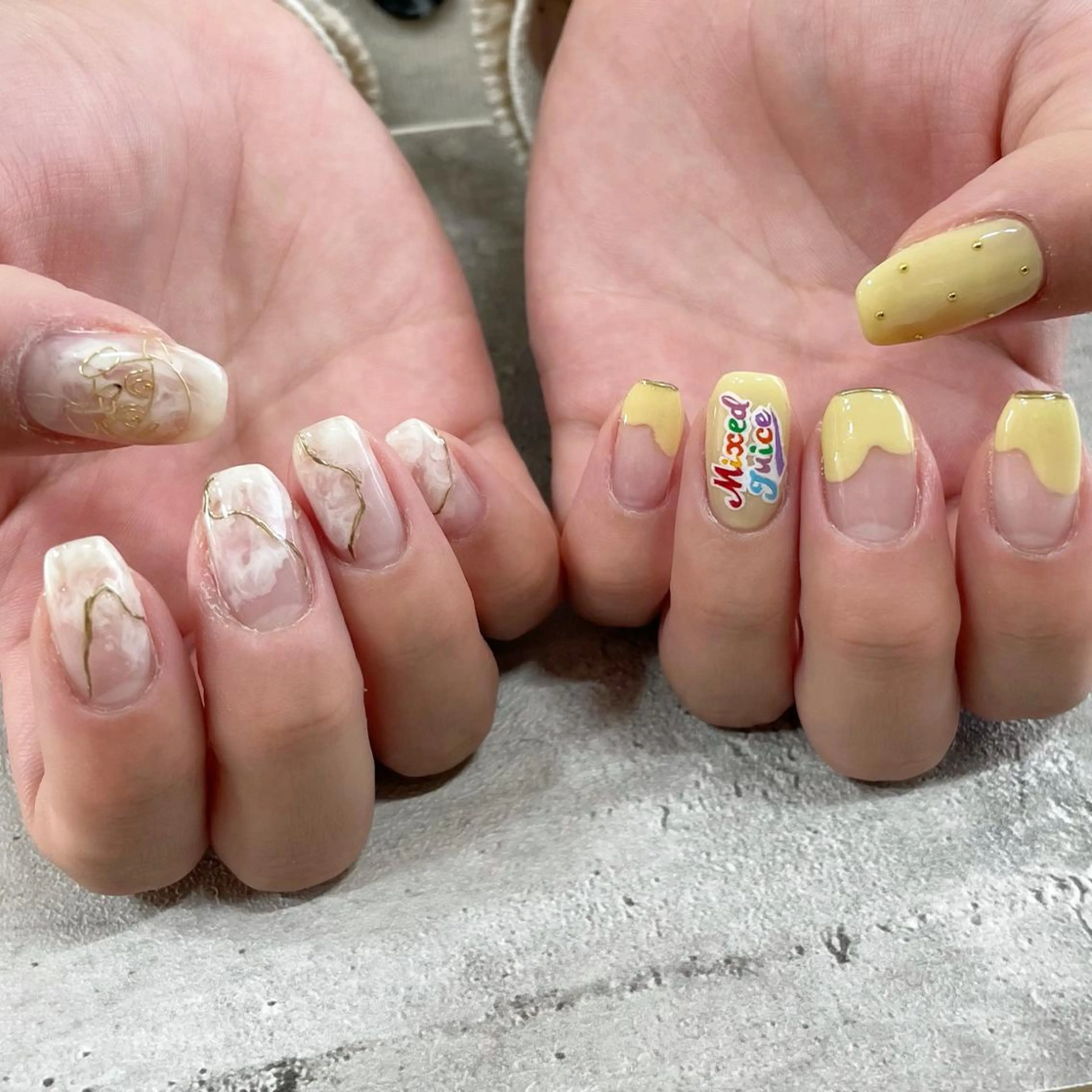 ネイル 東 千夏のネイルデザイン