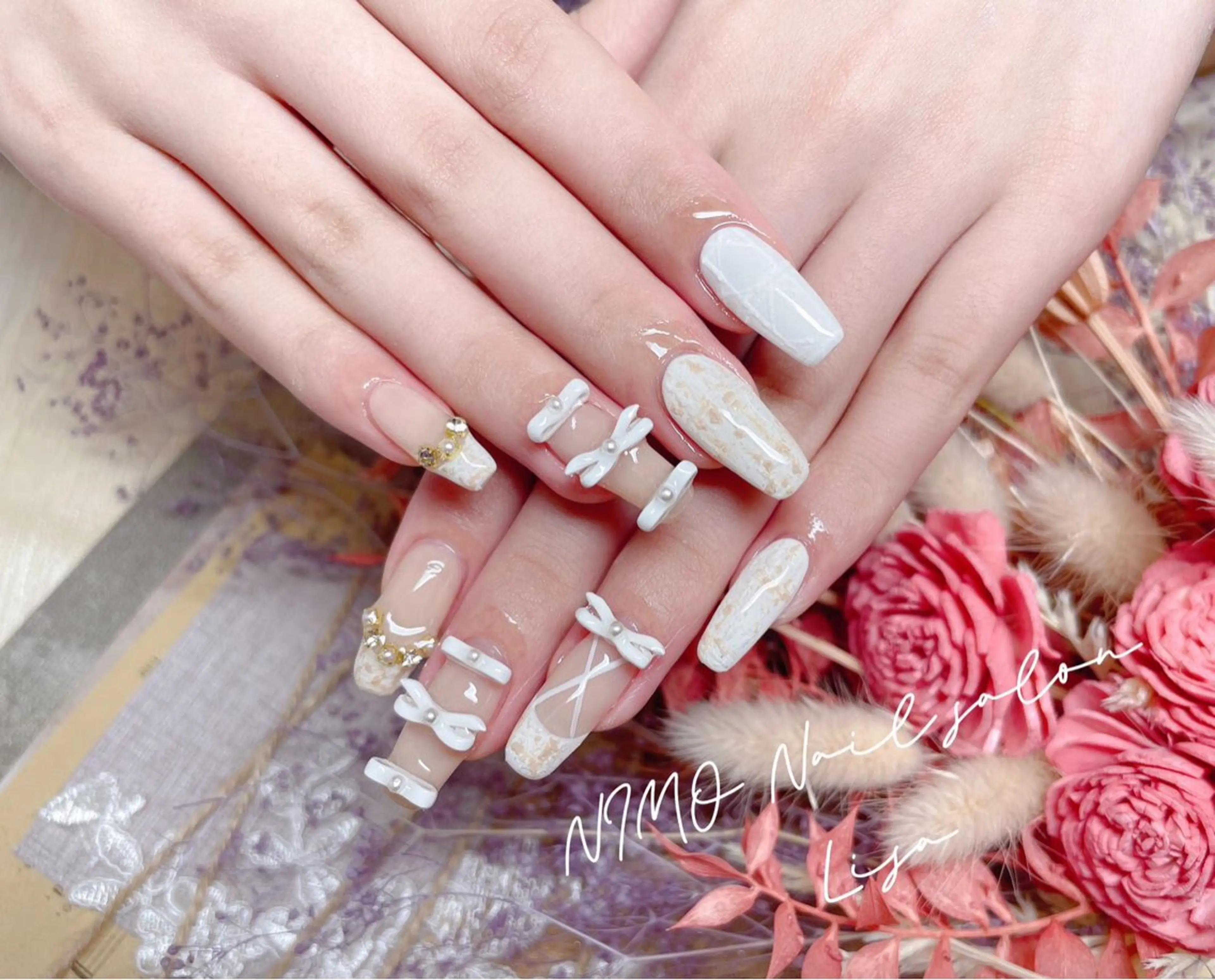 ネイル ハンドネイル RI SA☀️ リサのネイルデザイン