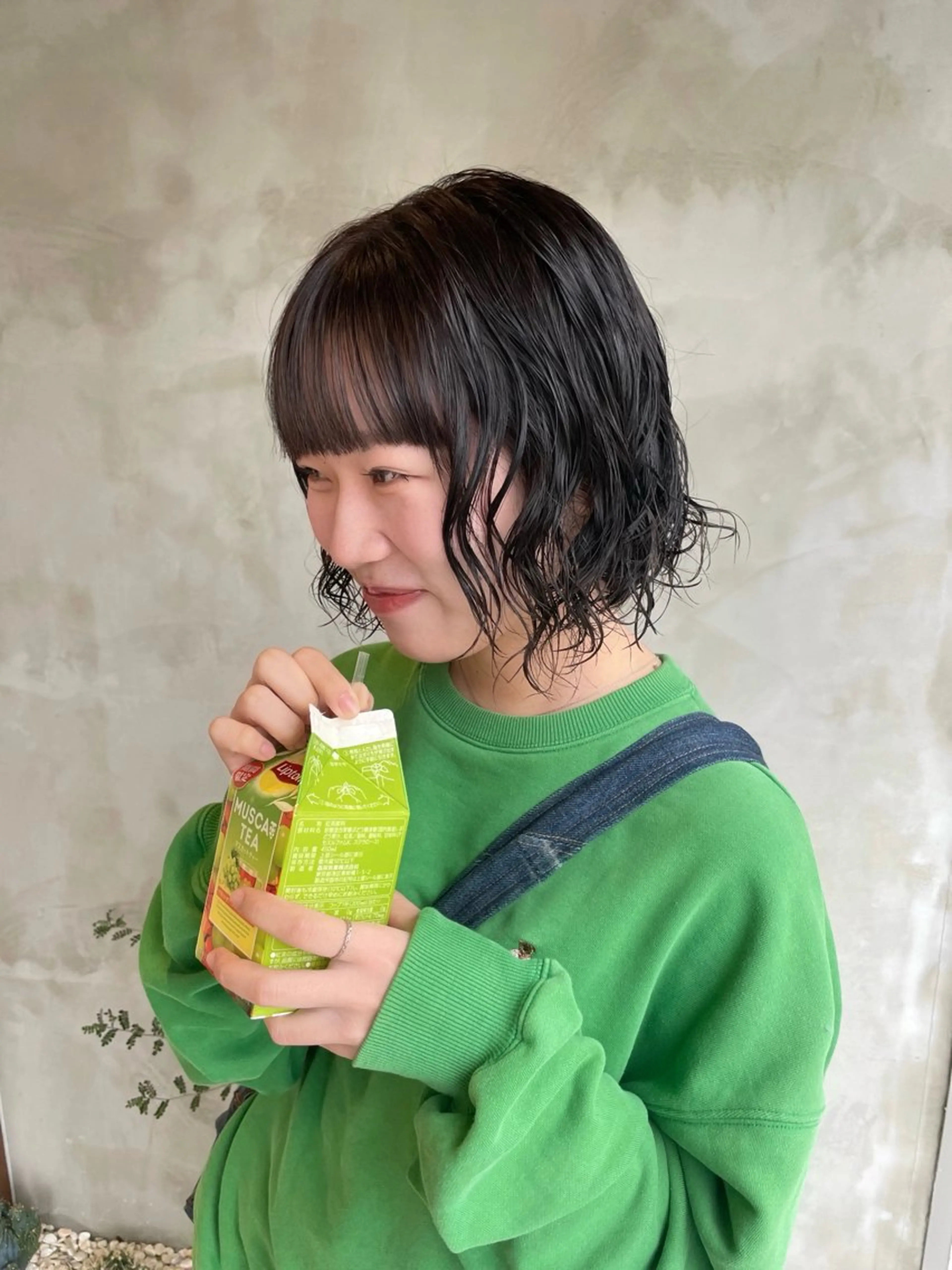 ショート パーマ 山田 遥のヘアスタイル