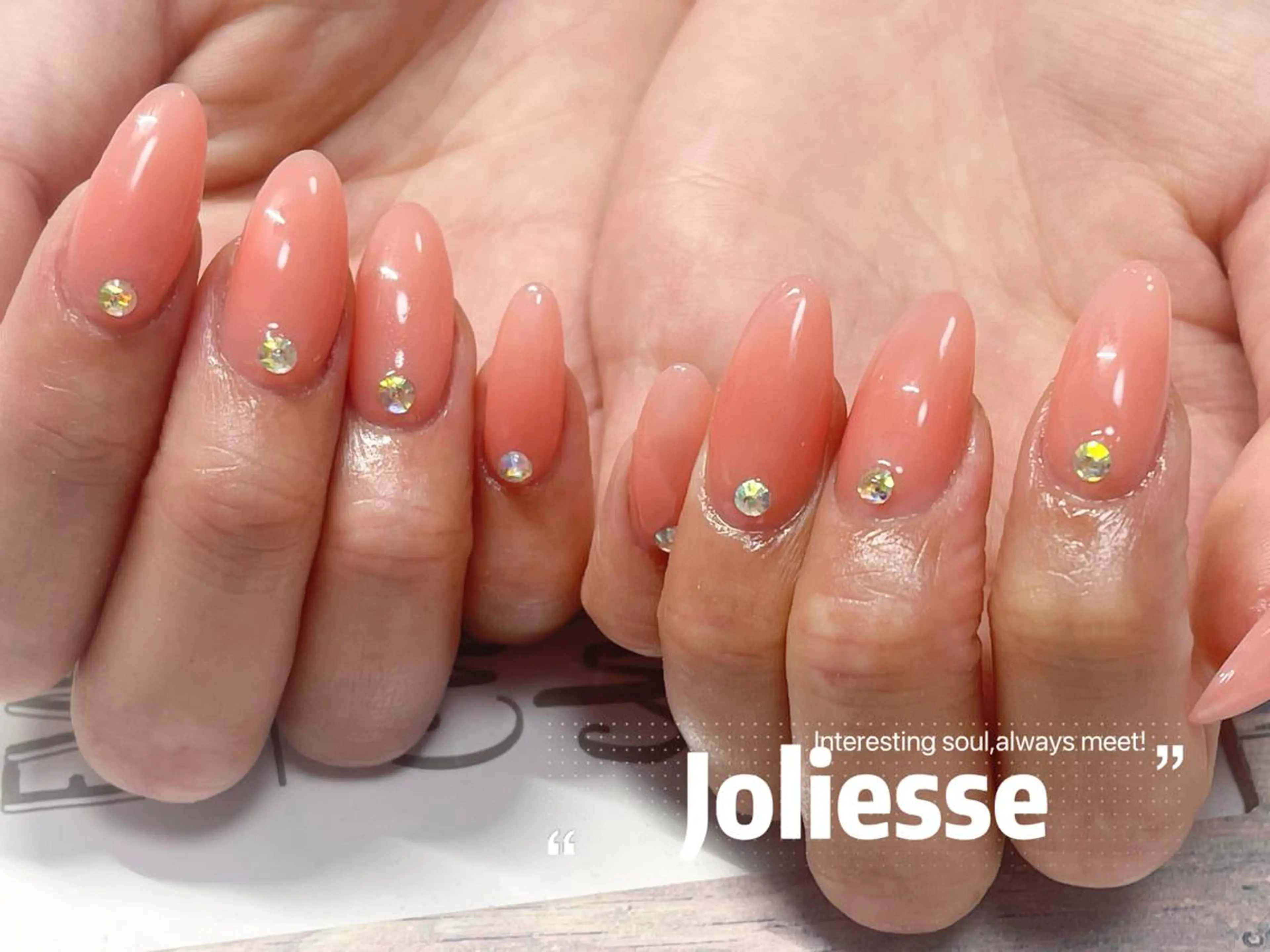 ネイル ワンカラーネイル スカルプネイル Joliesse nail salonのネイルデザイン