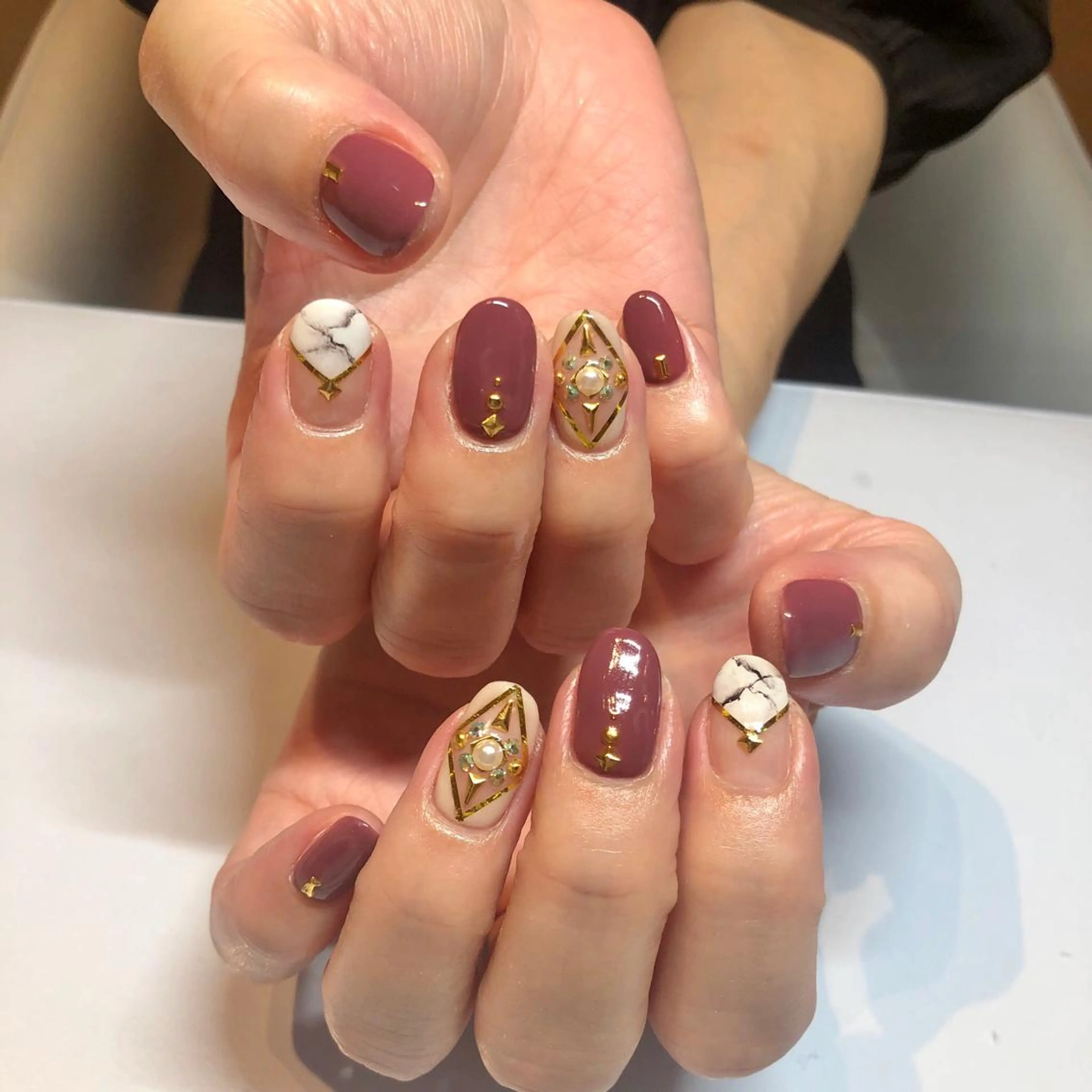 ネイル ハンドネイル Tocowaka マエダのネイルデザイン