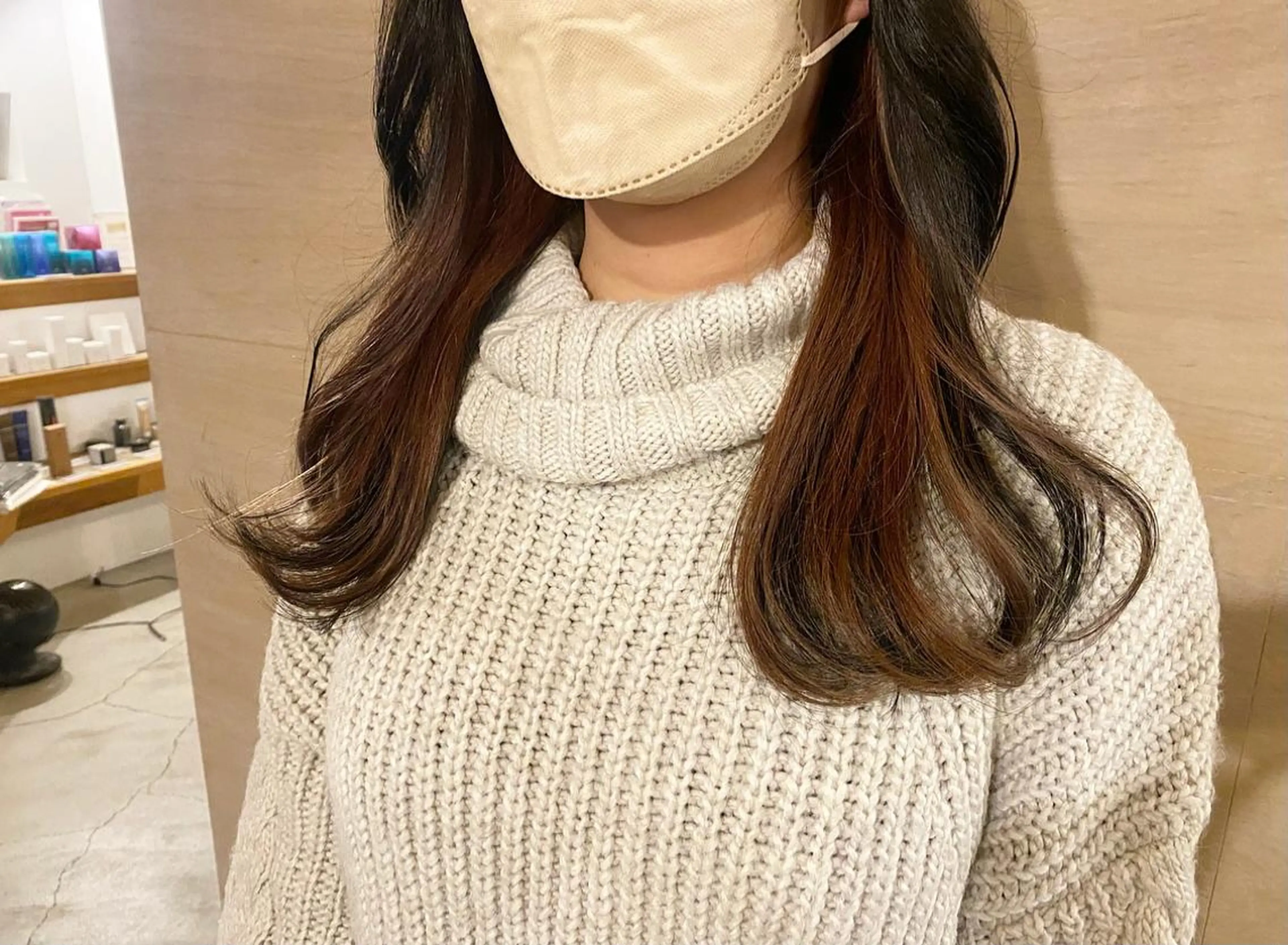 ロング ヘアカラー トリートメント 立花 ふたば🌱のヘアスタイル