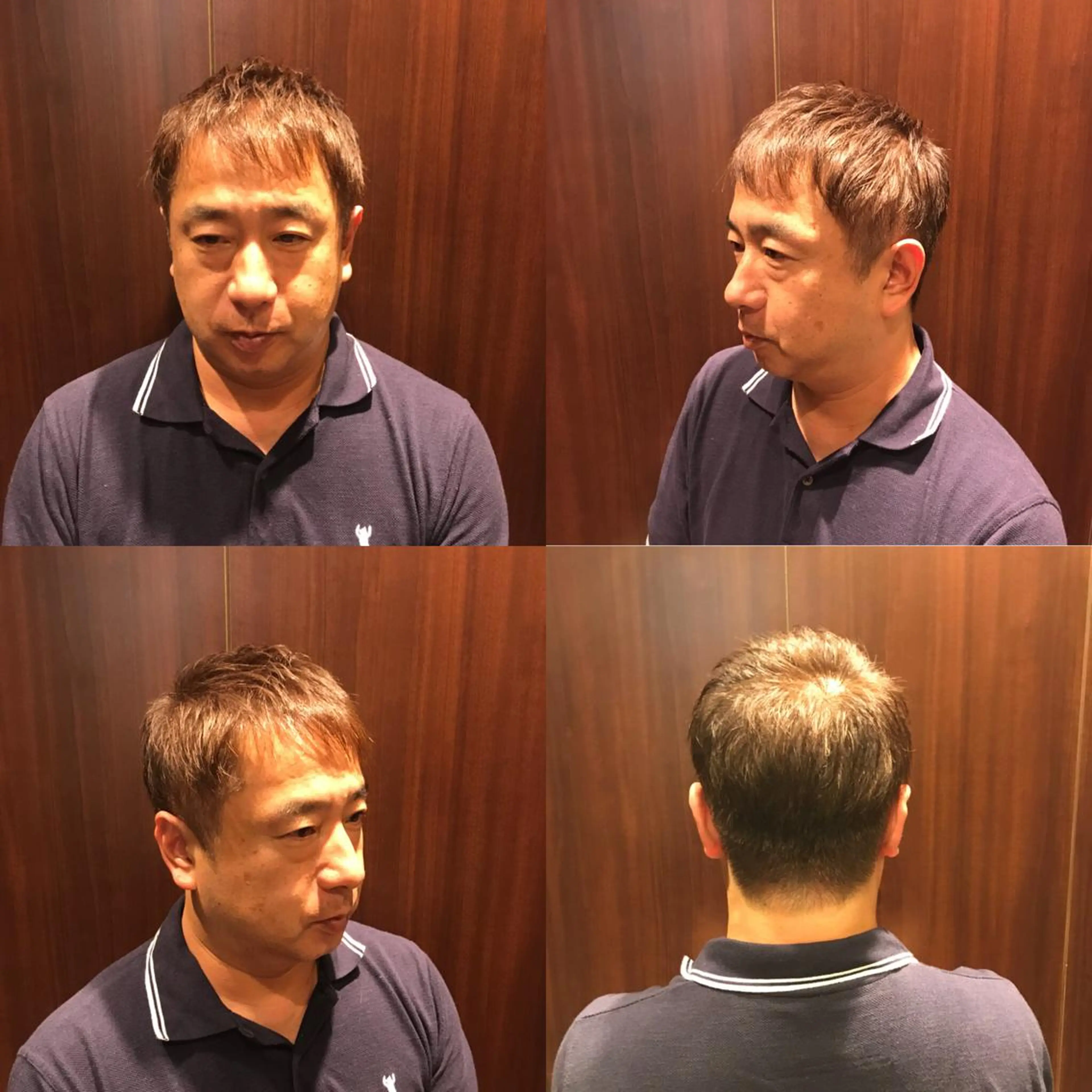 ショート カラー メンズ 高橋 亜美奈のヘアスタイル