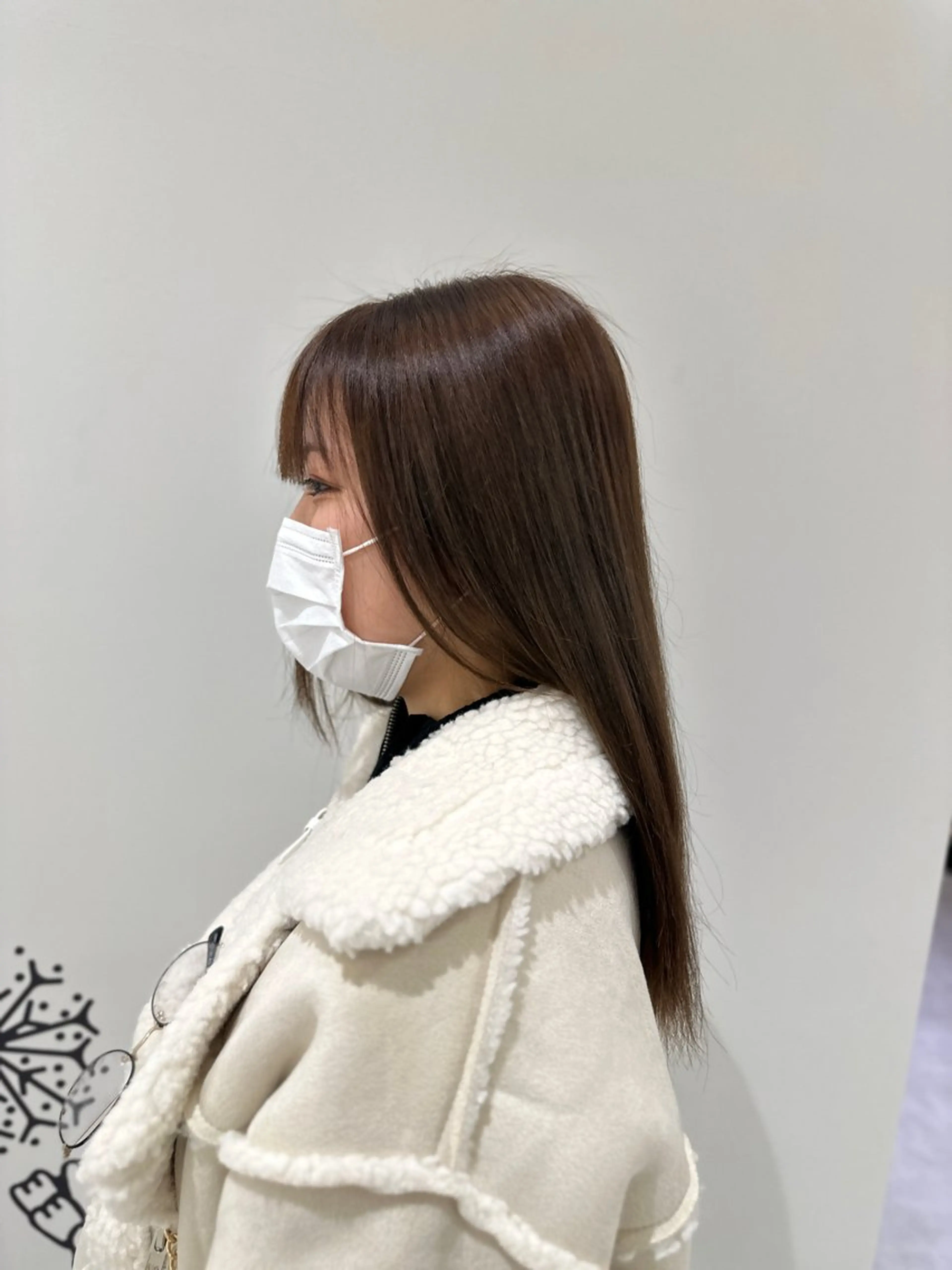 セミロング TRUNS所属・こうた/髪質改善 ストレート/ヘアケアのヘアスタイル