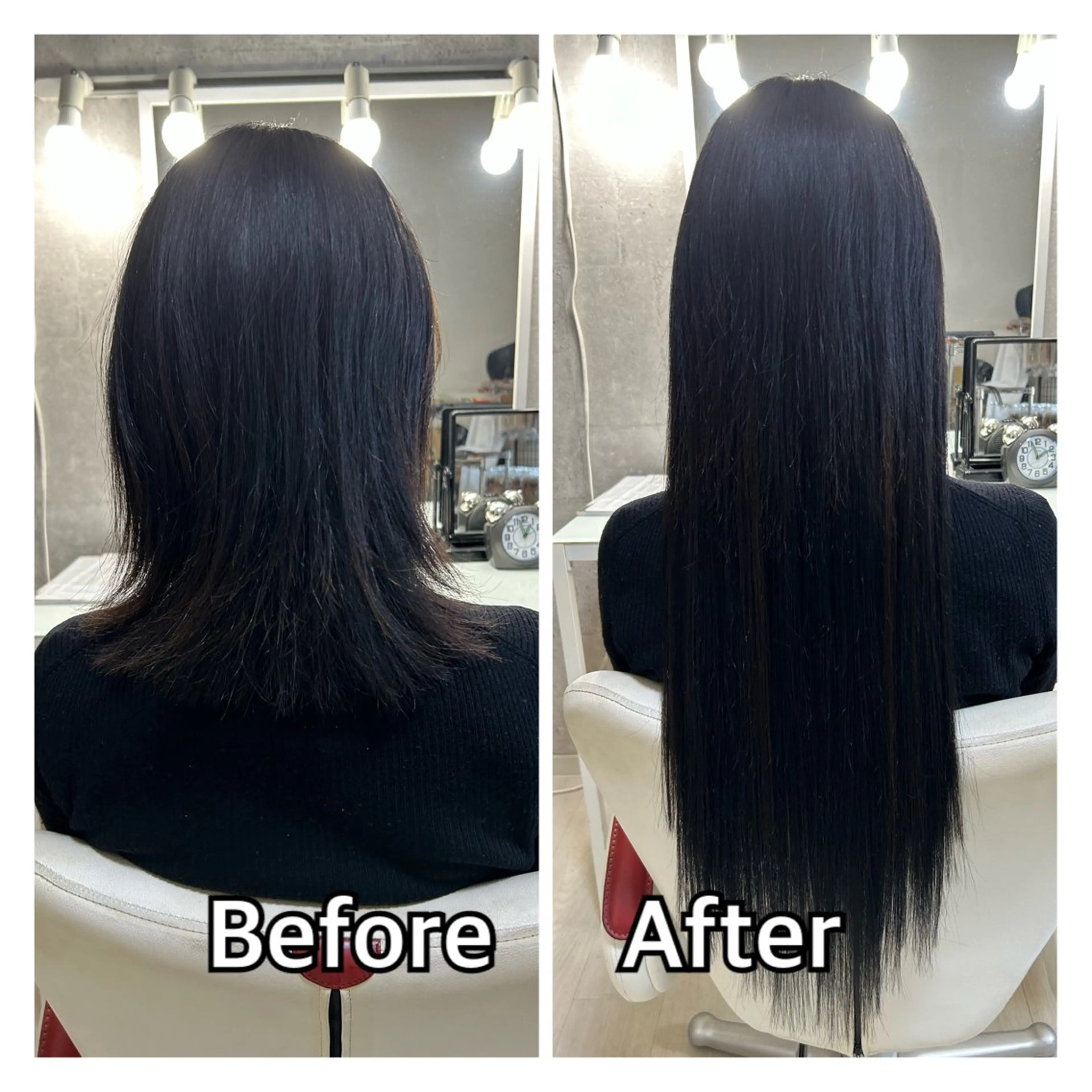 ロング シールエクステ エクステ エクステ ドレスアップ南草津所属・🫧ドレスアップ 南草津店🫧のヘアスタイル