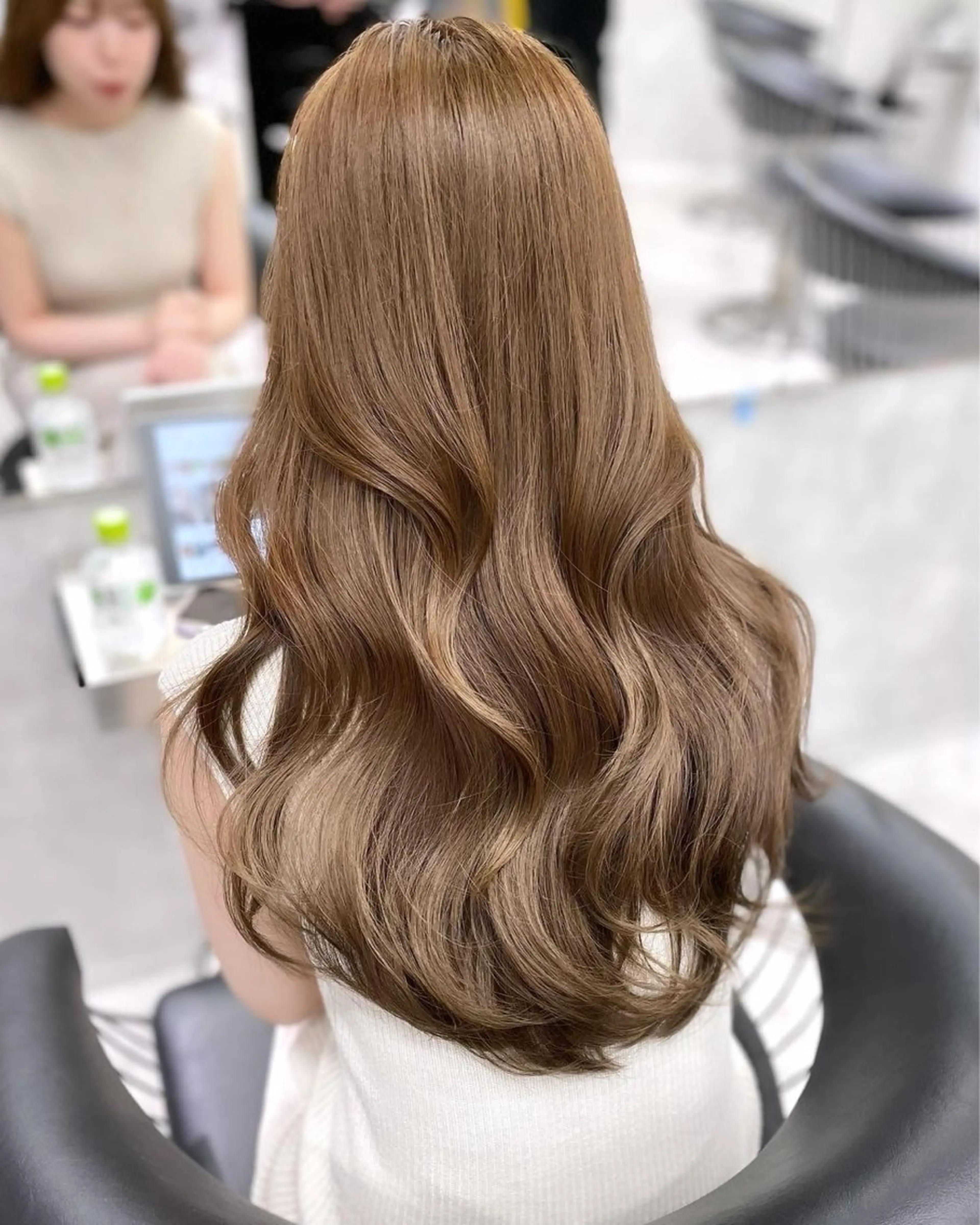 カラー ヘアカラー 花井輝 ボブ/レイヤーのヘアスタイル