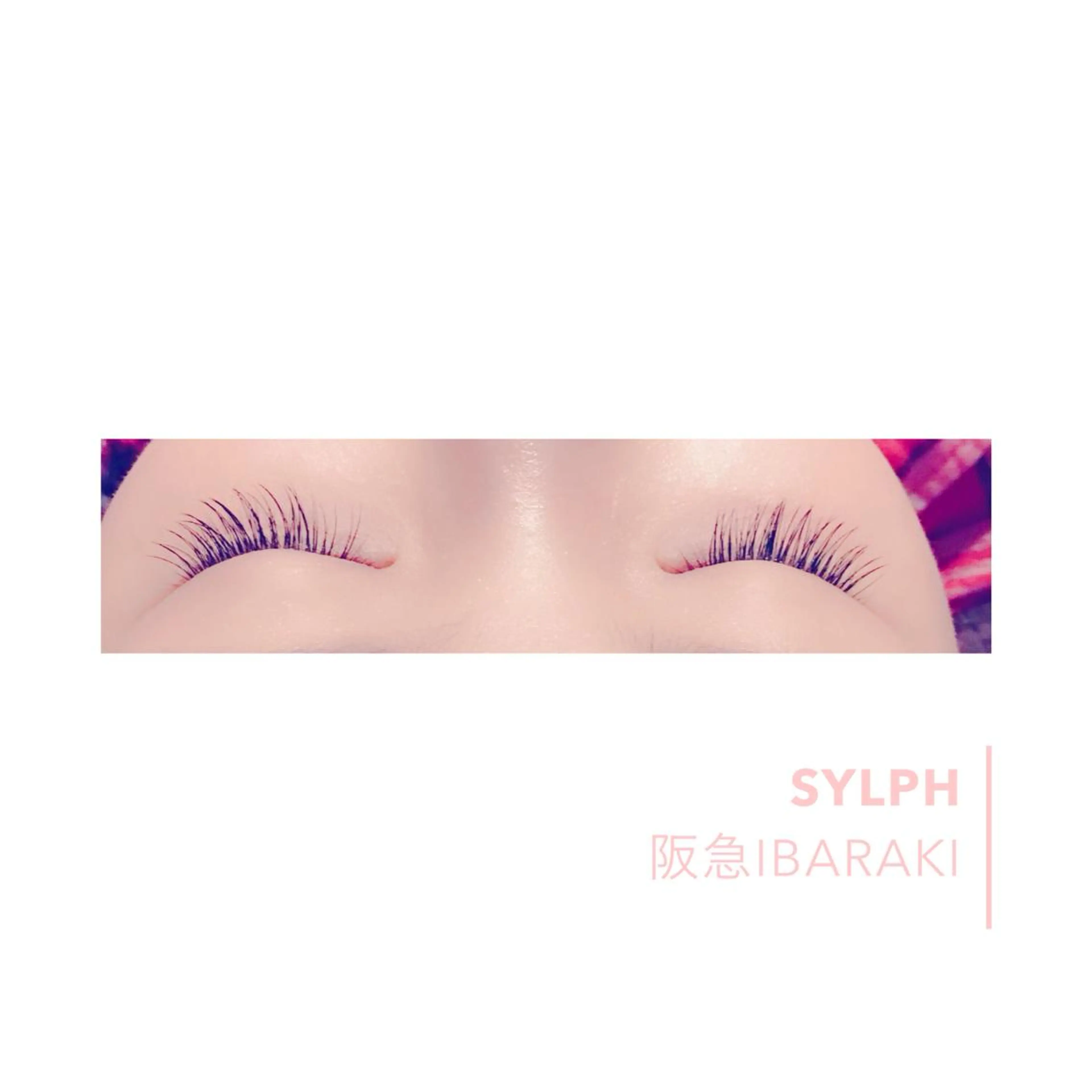 マツエク・マツパ シールエクステ/ ハイトーンカラーのヘアスタイル