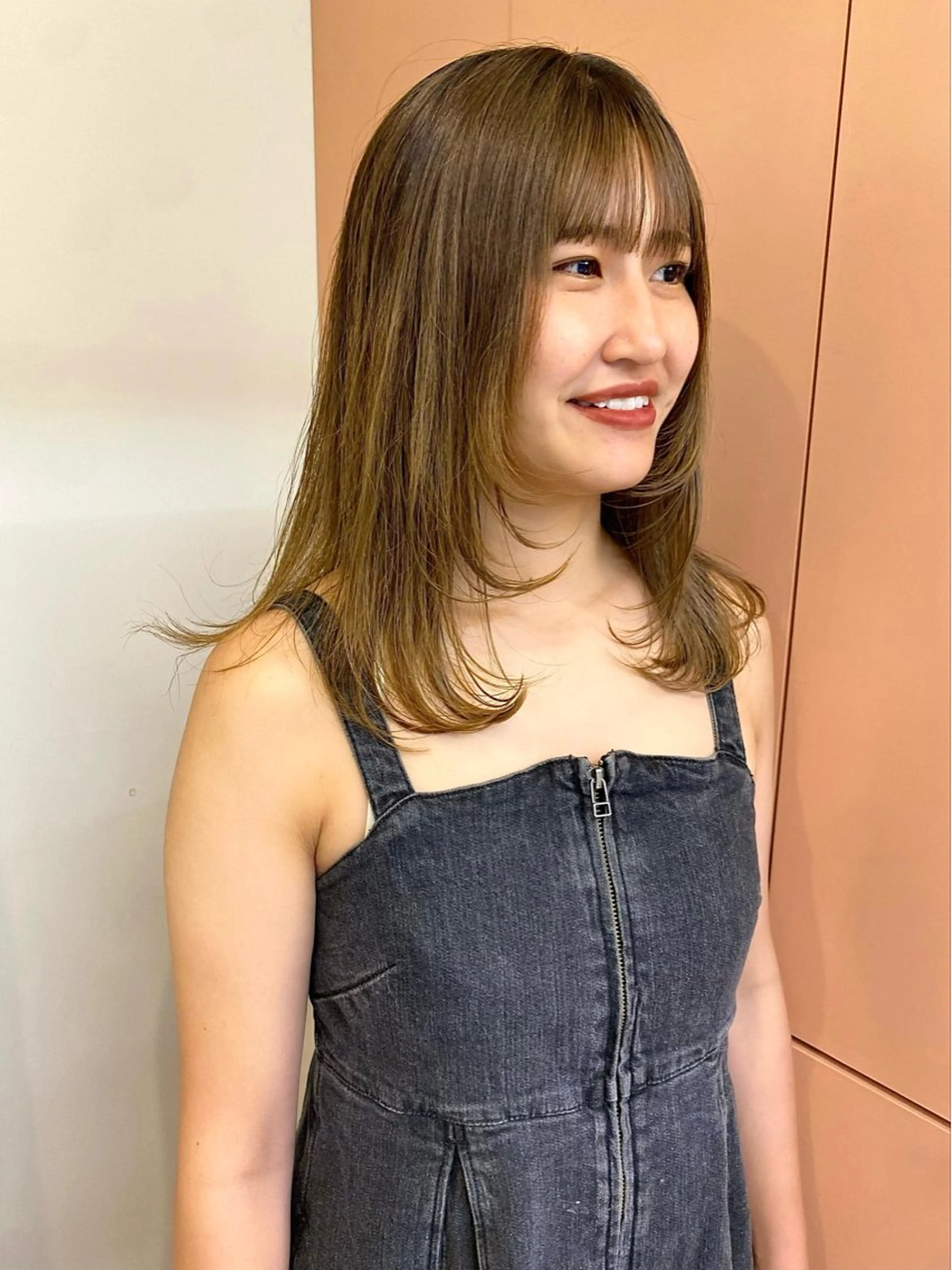 ミディアム akim kaminoke所属・矢場町 🌟yopiのヘアスタイル