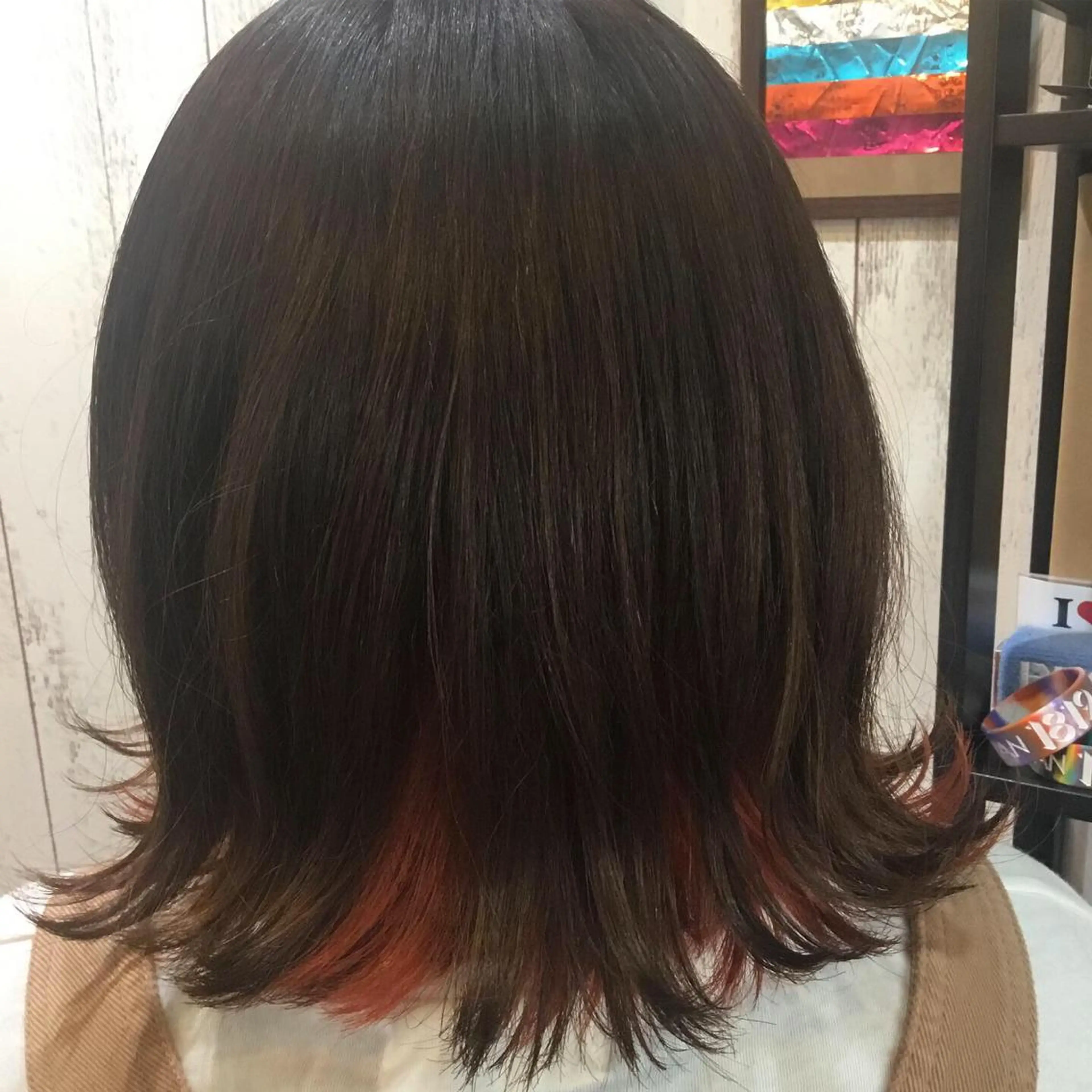 ミディアム カラー embrace エンブレイスのヘアスタイル