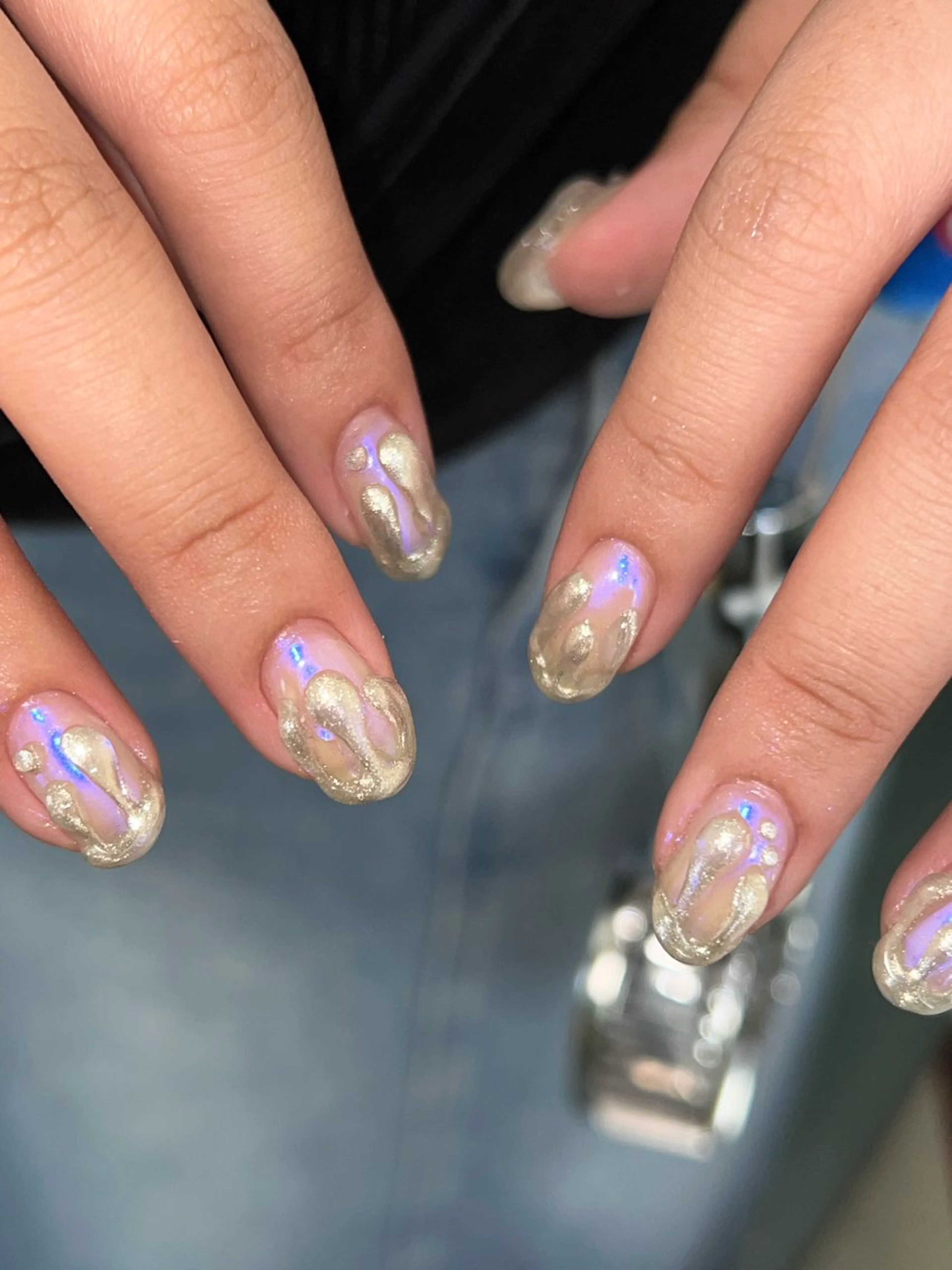 ネイル ハンドネイル Hata nail 🎀個性派ニュアンスのネイルデザイン