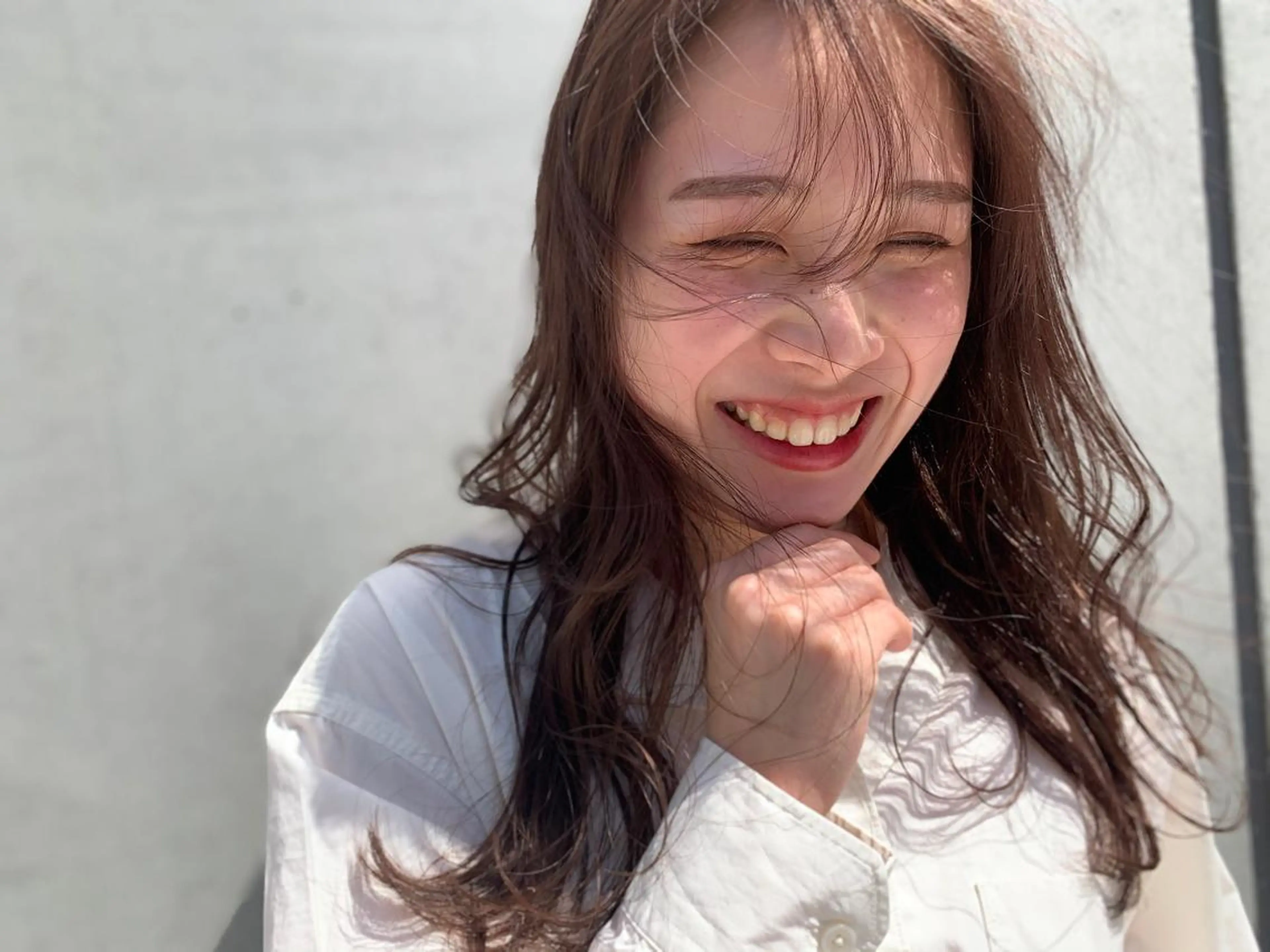 似合わせカット＋艶感カラーの写真