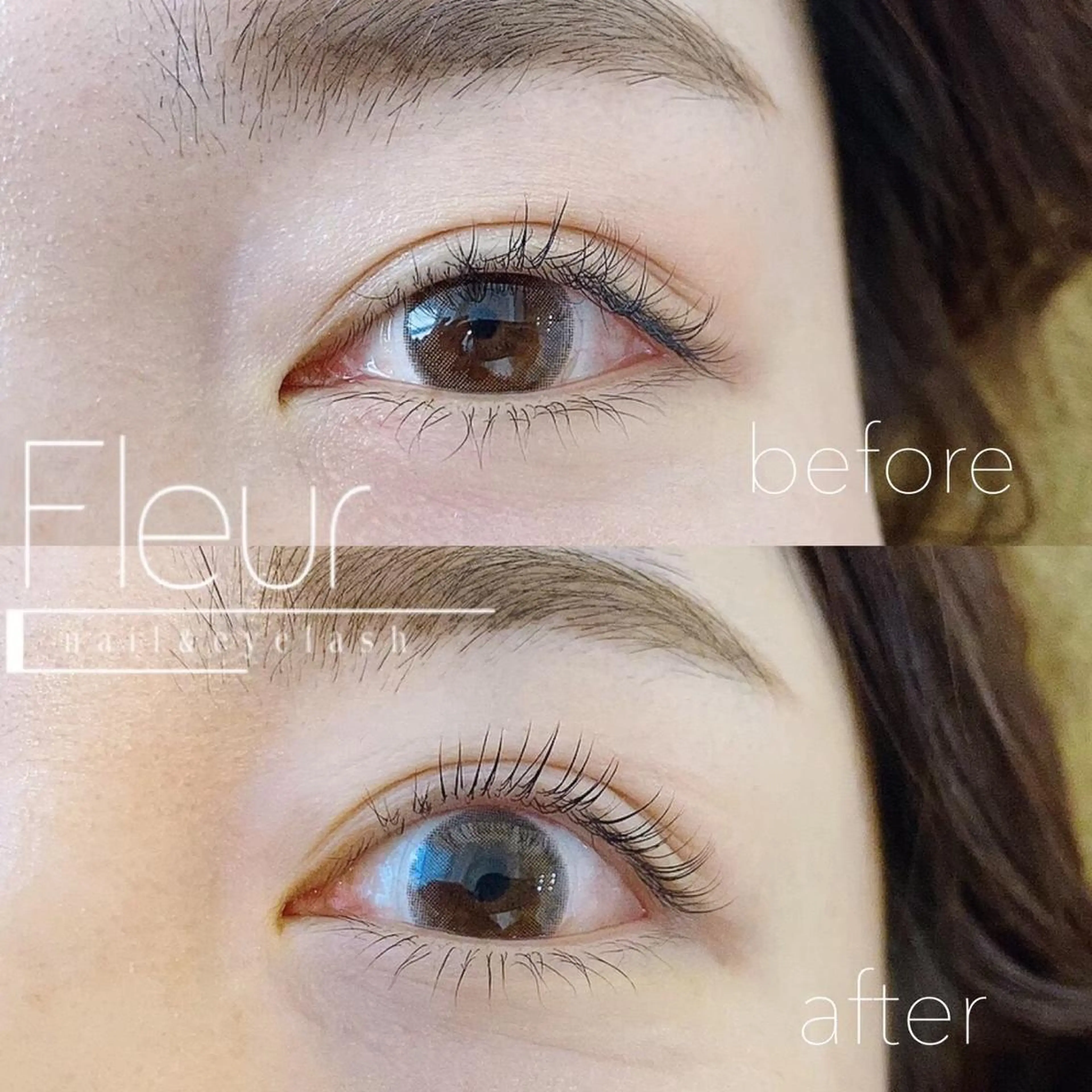 マツエク・マツパ パリジェンヌラッシュリフト フルール 池袋のマツエク・マツパデザイン