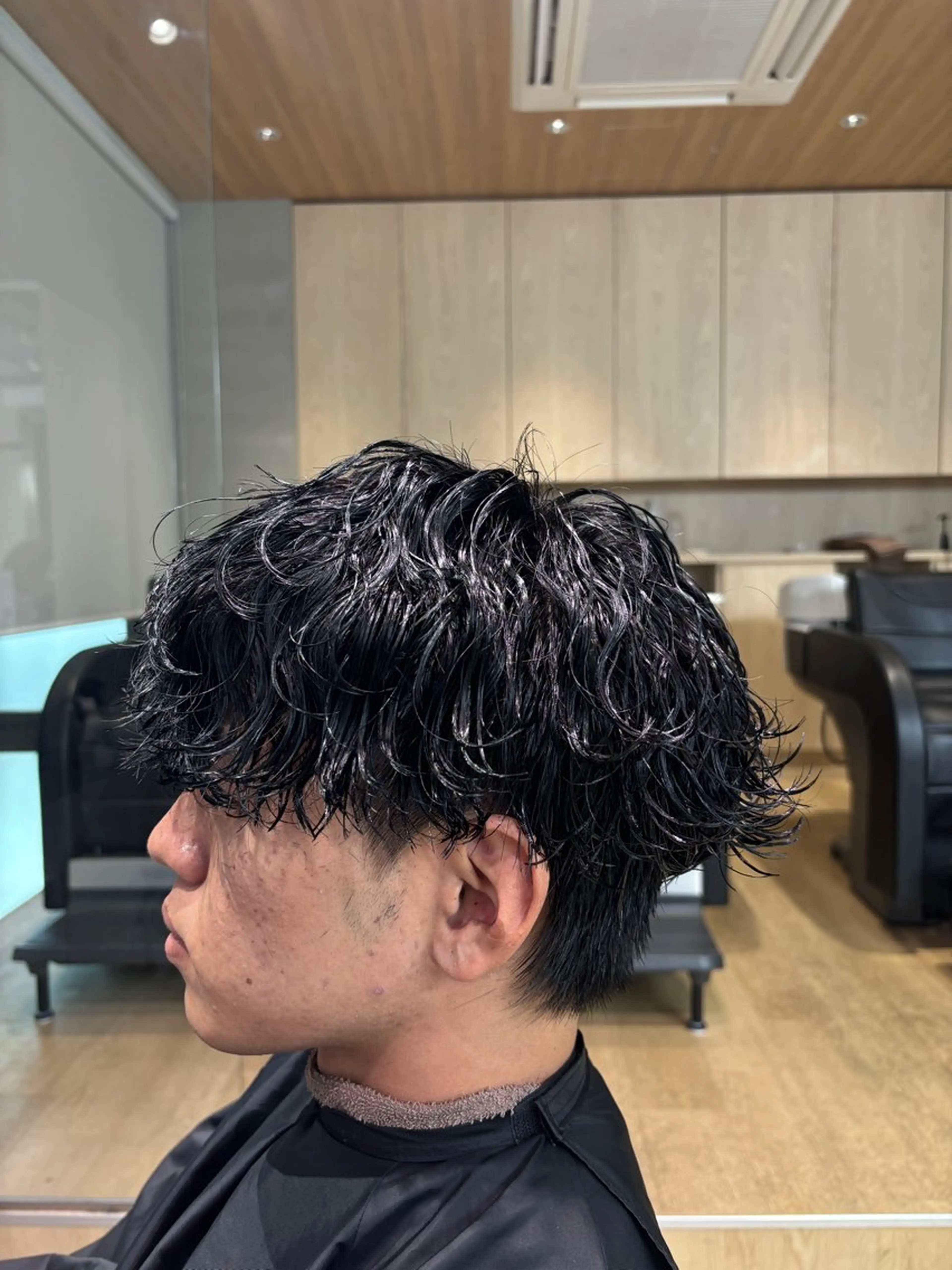 ショート パーマ カット パーマ ☀️fifth天神 英令🌙のヘアスタイル