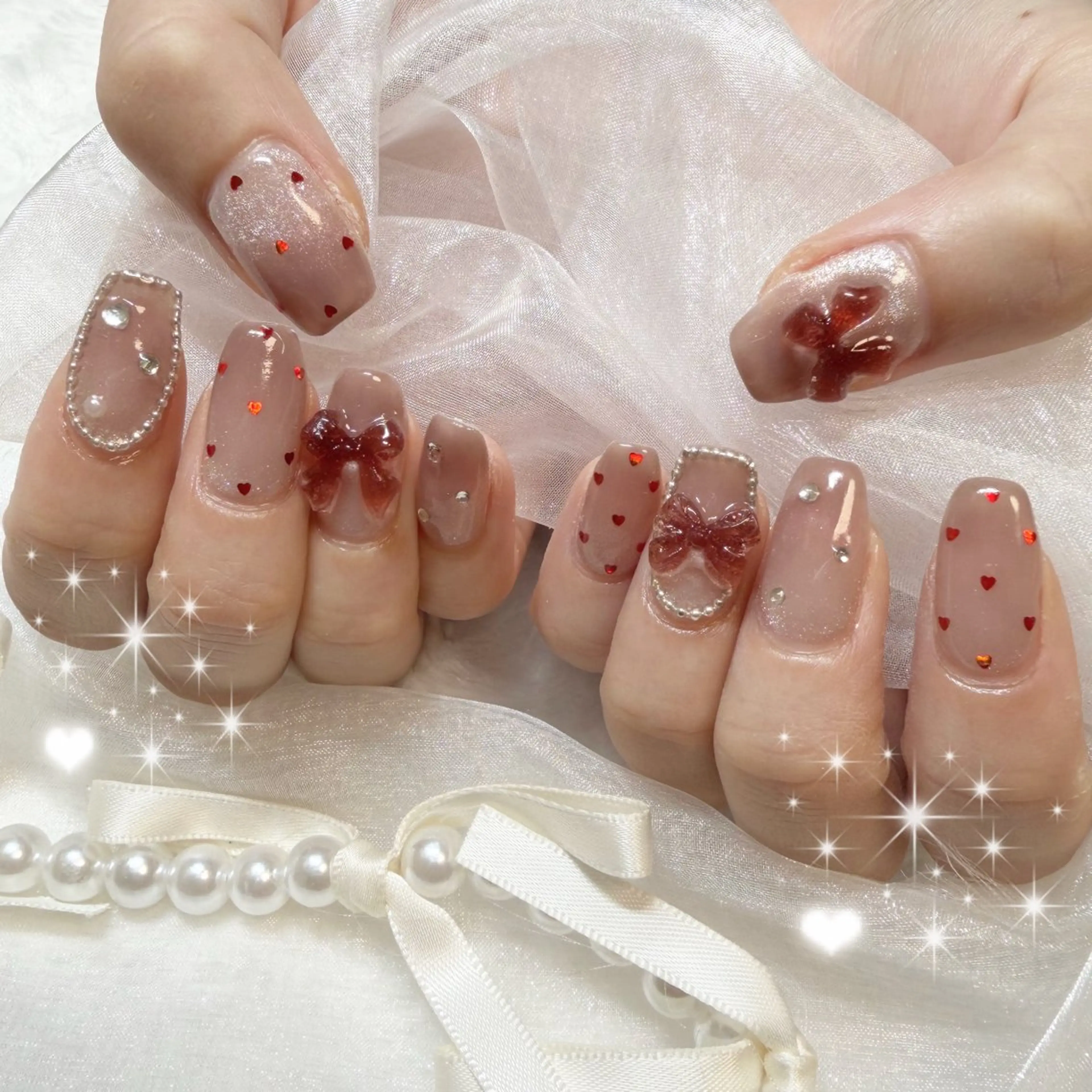 ネイル ジェルネイル 韓国ネイル 持ち込み ワンカラーネイル ワンホンネイル ハンドネイル fiore nail 🦋のネイルデザイン