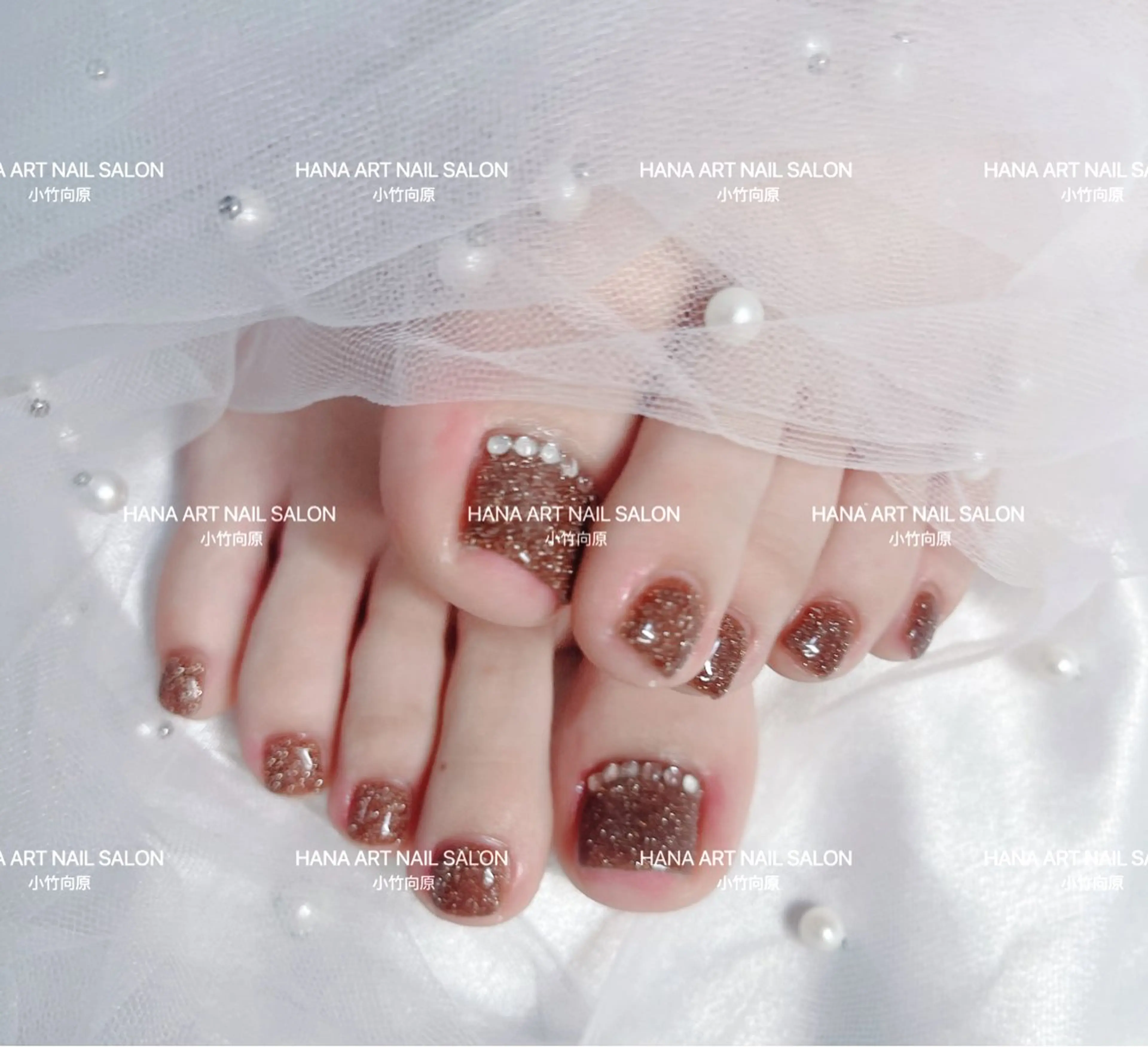 ネイル フットネイル HANA ART NAIL SALON所属・HANA ART NAIL SALONのネイルデザイン