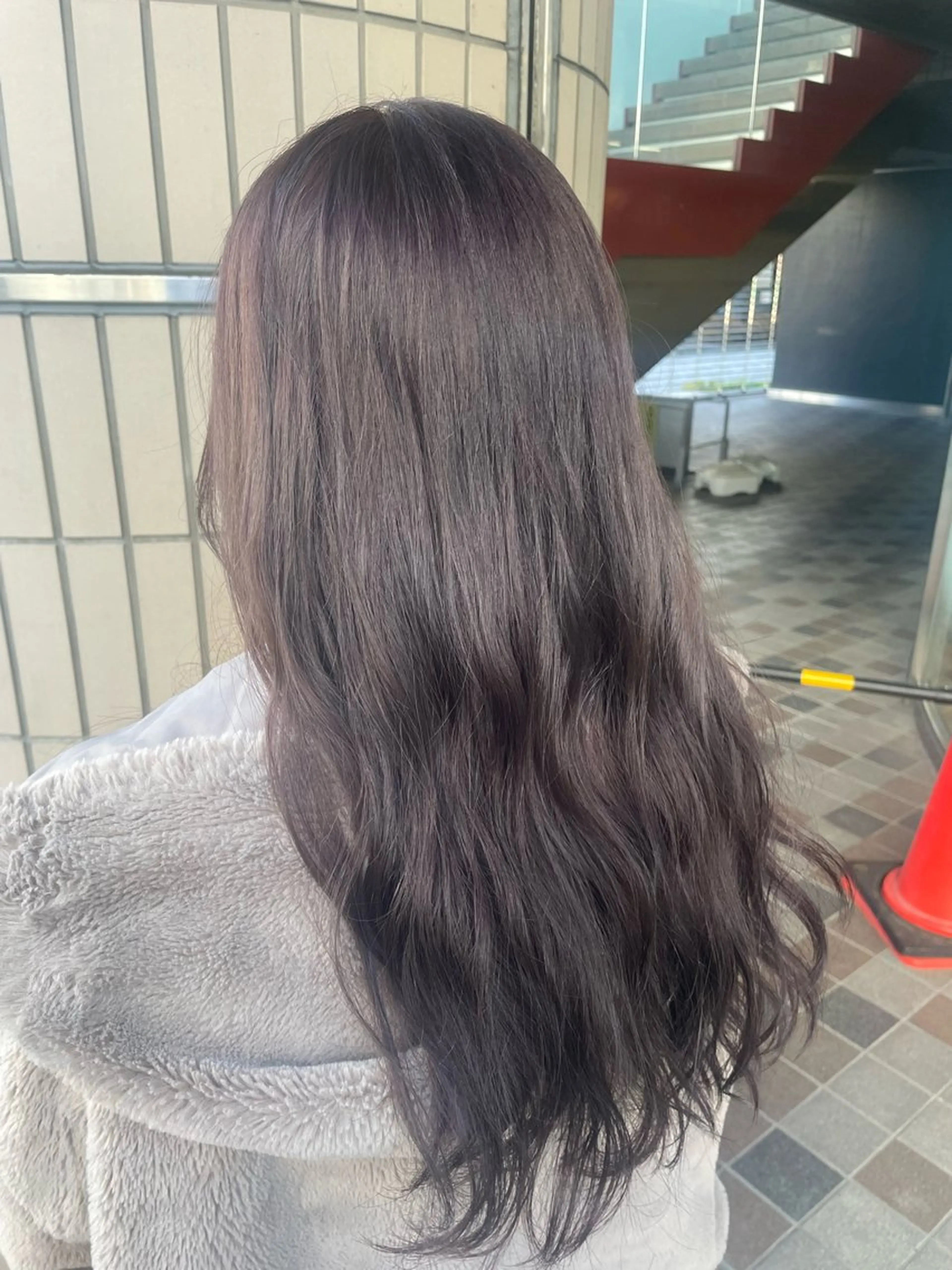 ロング カット ヘアカラー ユナ ナチュラル／透明感のヘアスタイル