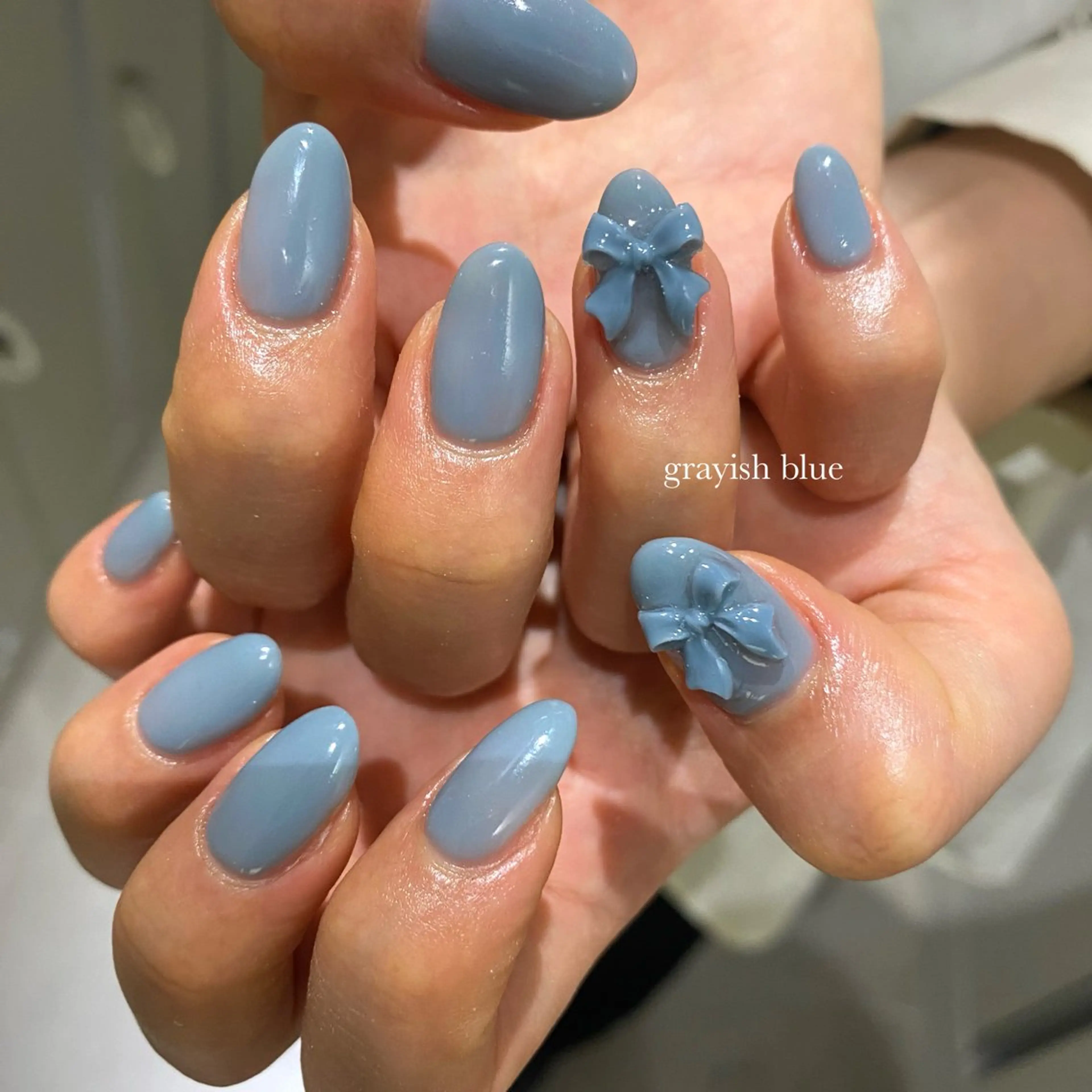 【ハンド】ワンカラーorラメグラの写真