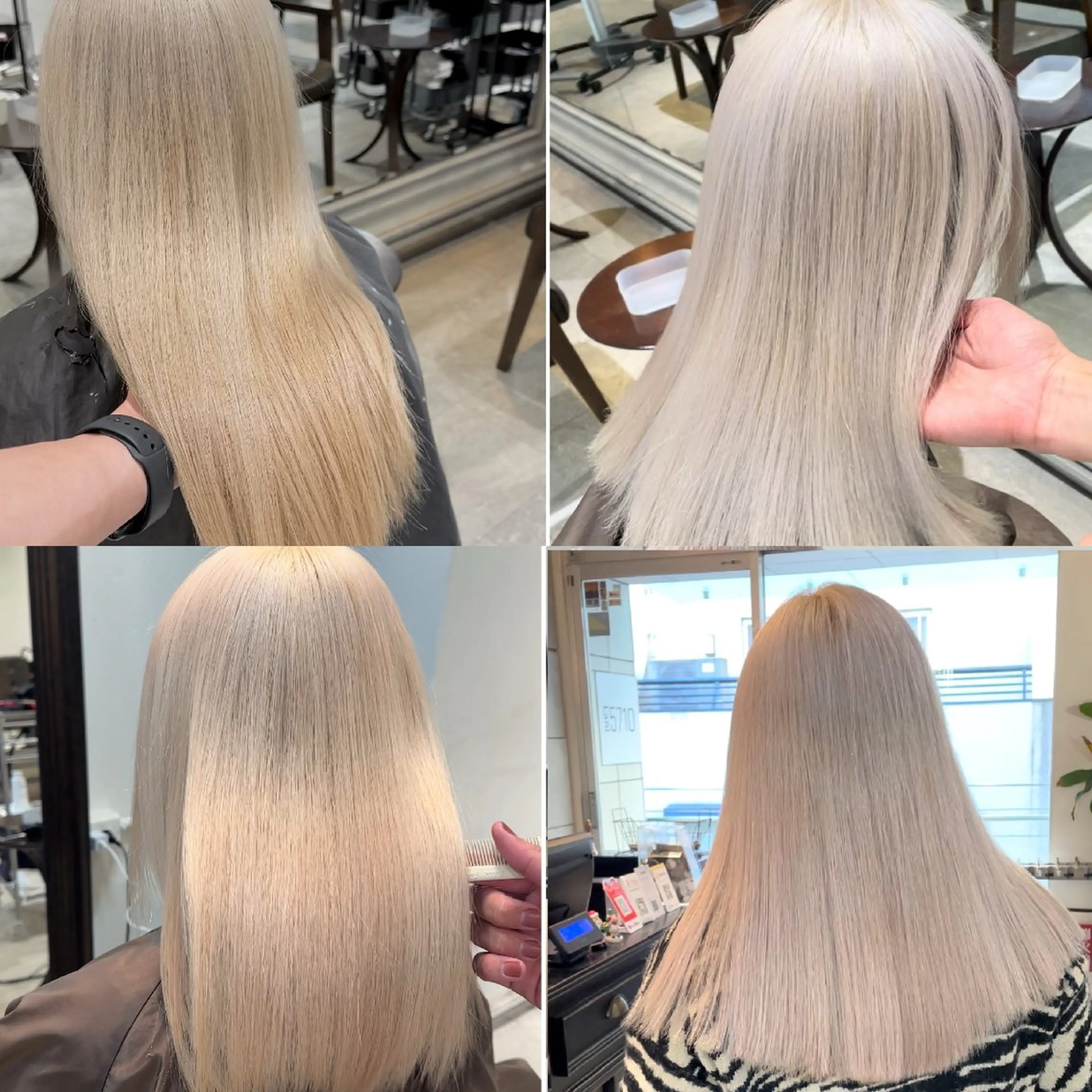 ミディアム カラー パーマ ヘアアレンジ メンズ ブリーチカラー🤍 颯馬🐈‍⬛のヘアスタイル