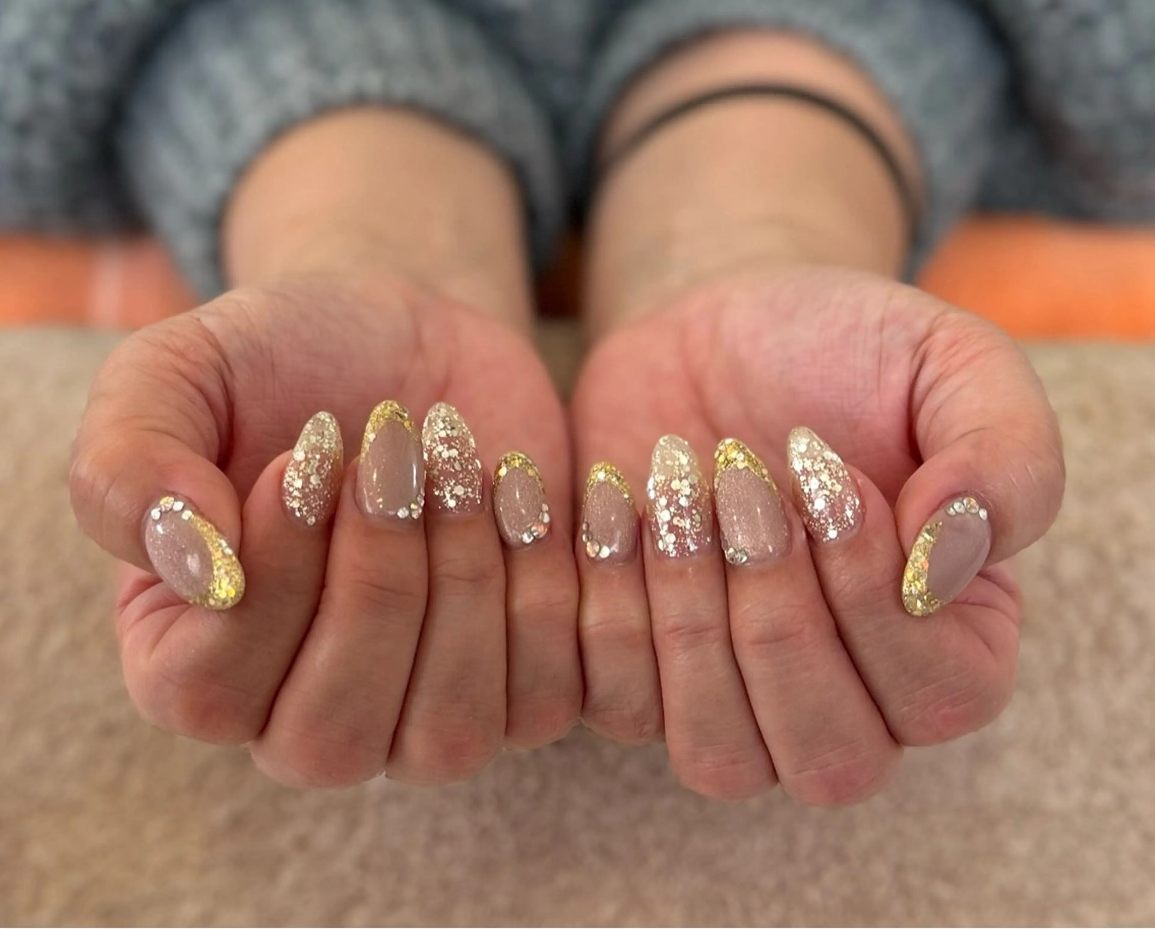 ネイル キラキラネイル 持ち込み リオッサ  オブ ラグーン神戸店のエステ・リラクイメージ